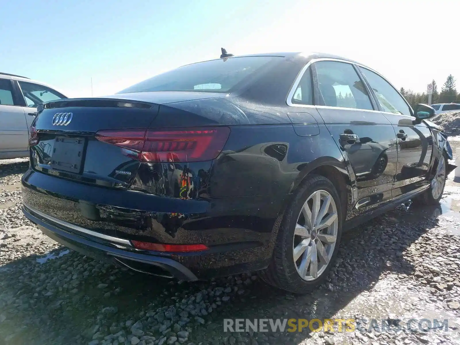 4 Photograph of a damaged car WAUANAF48KN002359 AUDI A4 2019