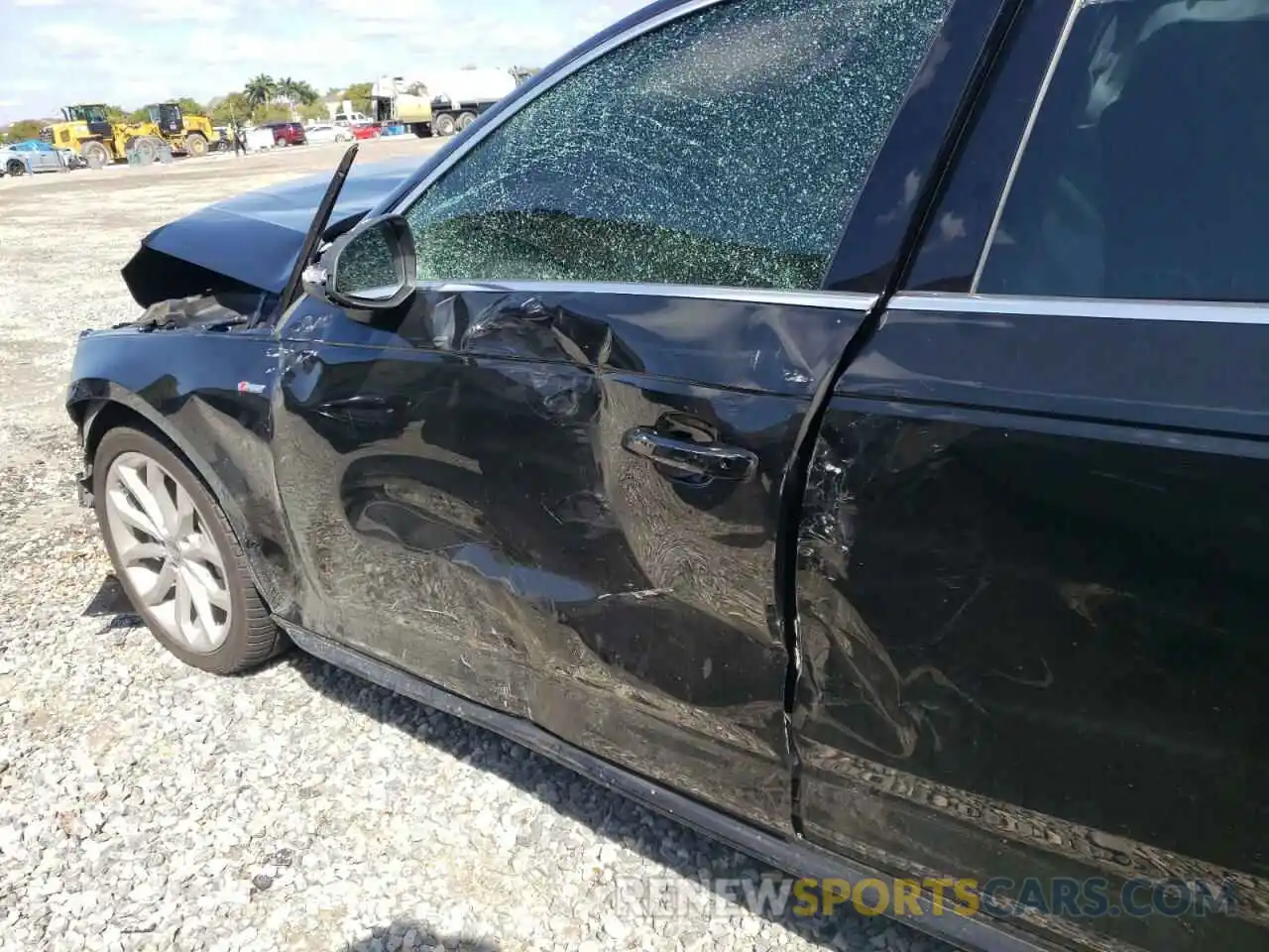 9 Photograph of a damaged car WAUDNAF40KA003686 AUDI A4 2019