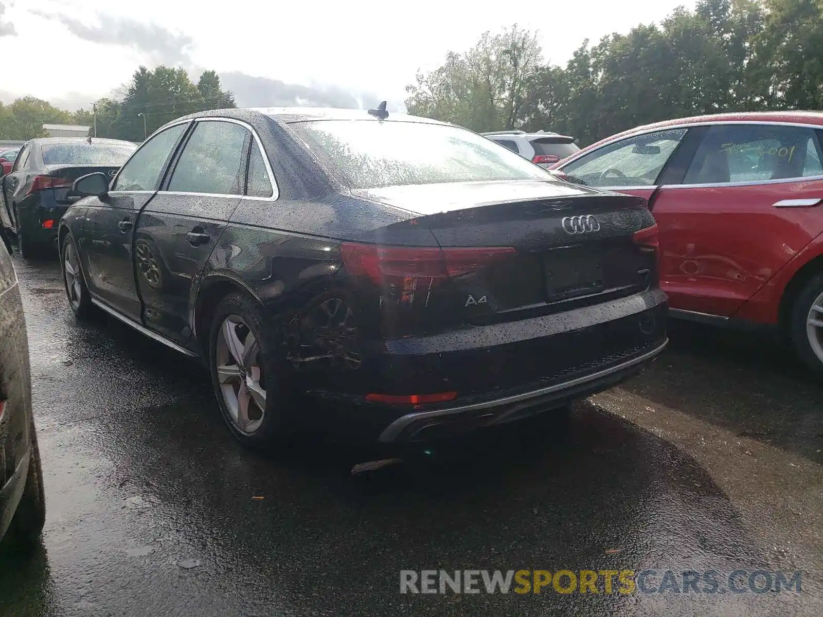 3 Photograph of a damaged car WAUDNAF40KA104940 AUDI A4 2019