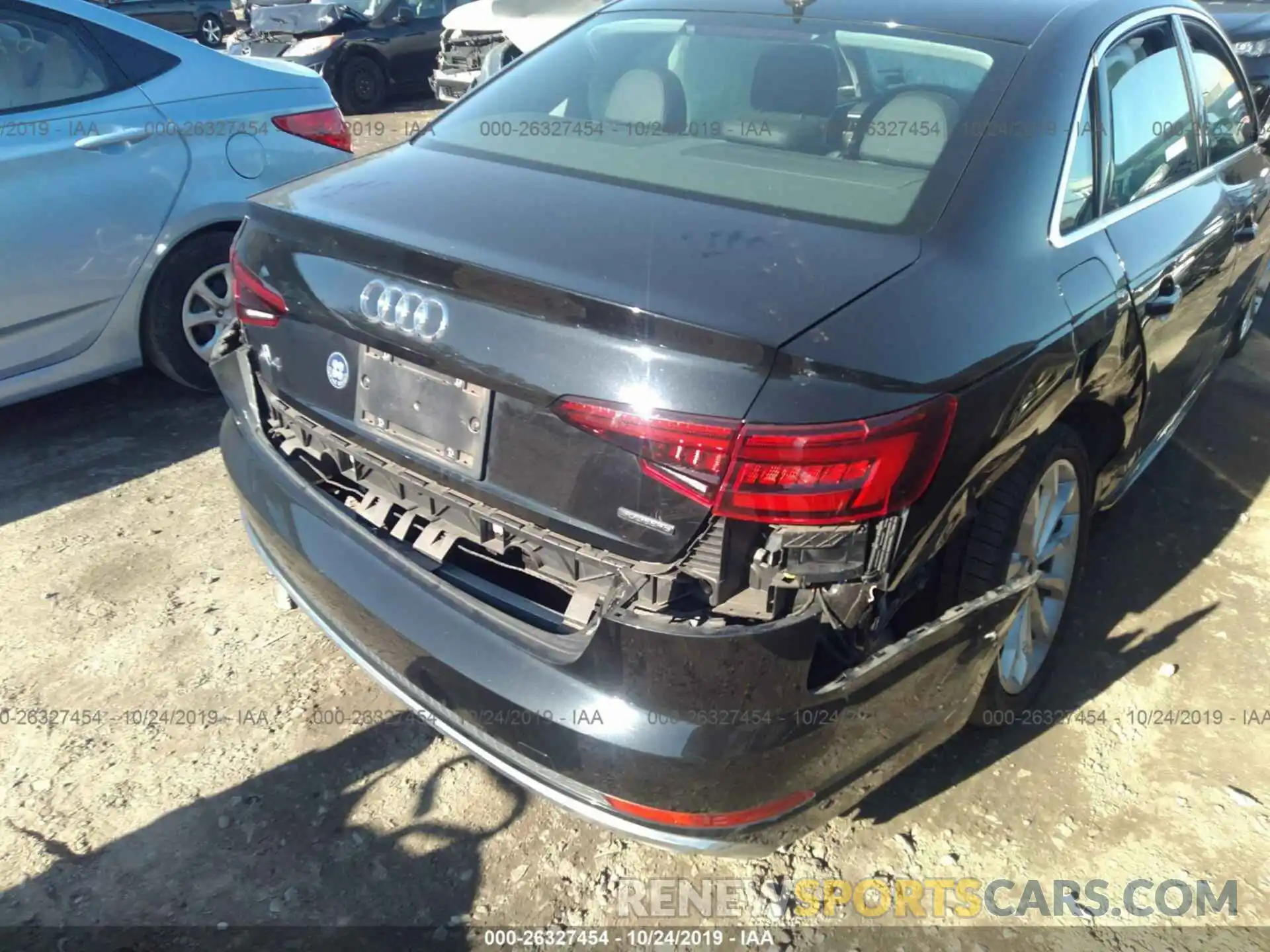 6 Photograph of a damaged car WAUDNAF40KN002255 AUDI A4 2019