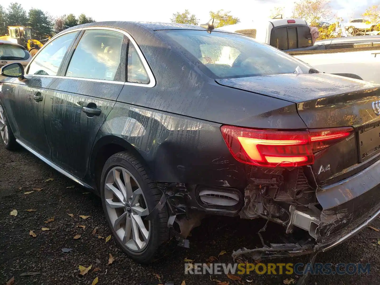 9 Photograph of a damaged car WAUDNAF40KN002661 AUDI A4 2019