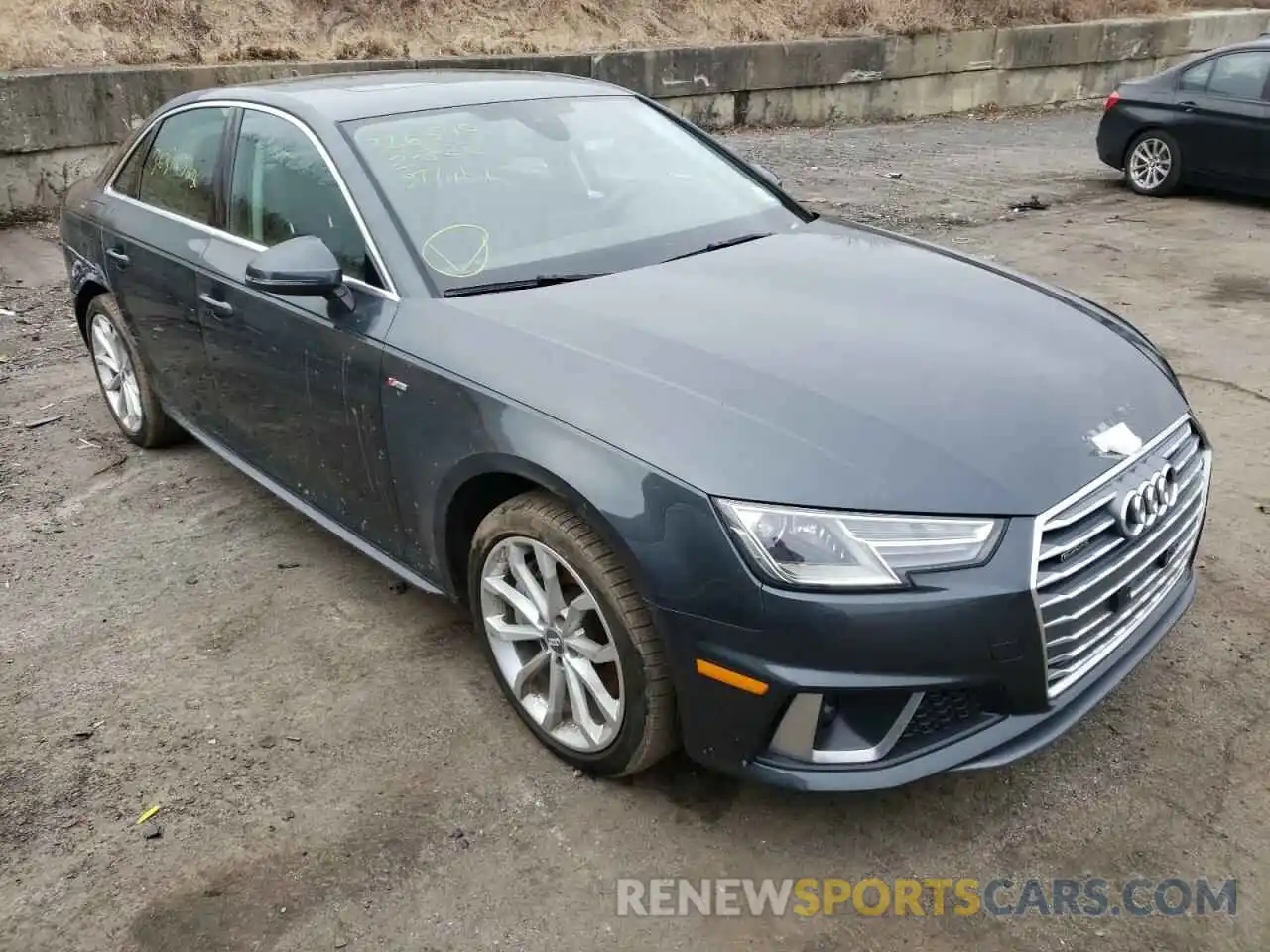 1 Фотография поврежденного автомобиля WAUDNAF40KN014521 AUDI A4 2019