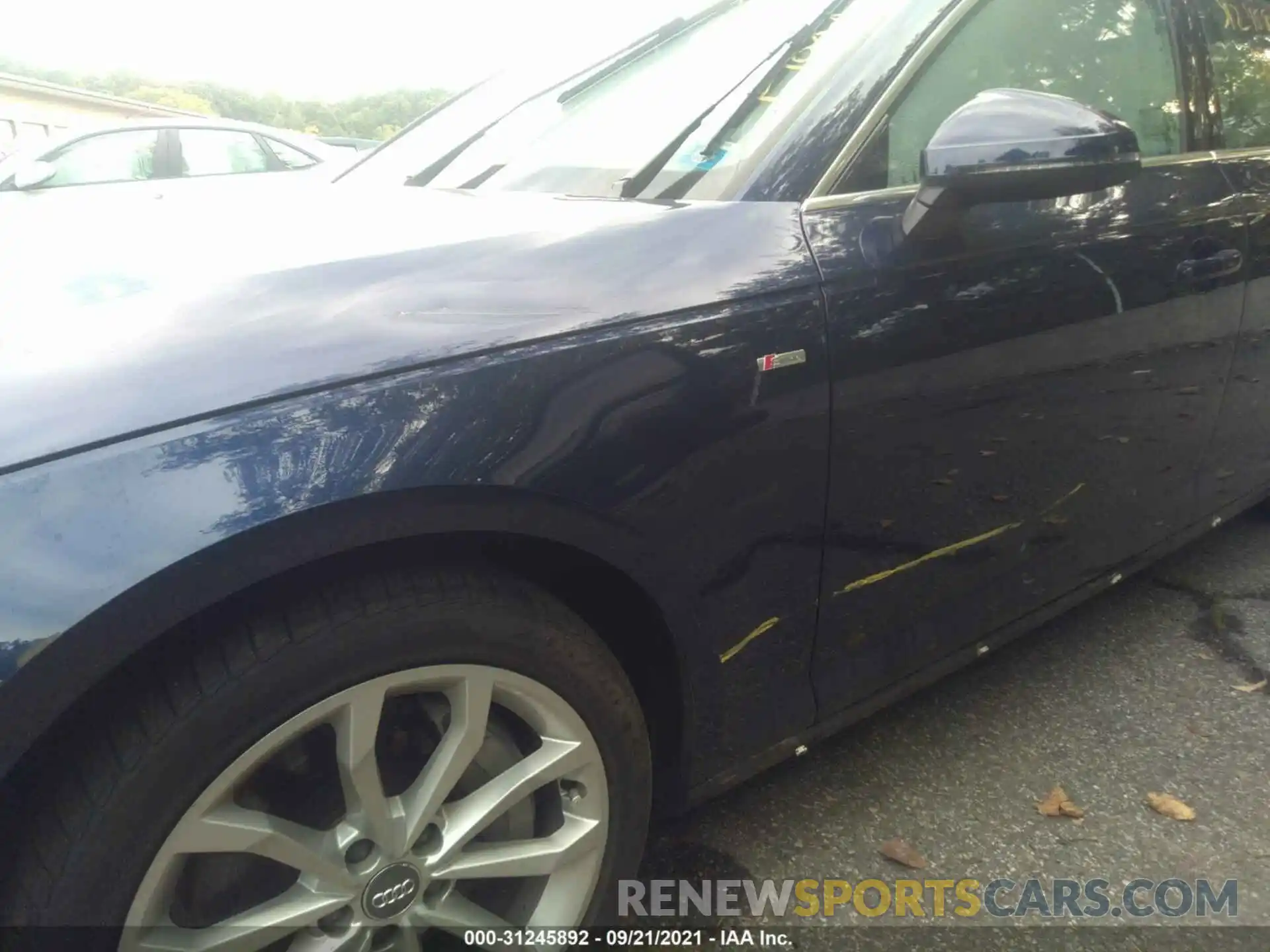 6 Photograph of a damaged car WAUDNAF41KA003292 AUDI A4 2019