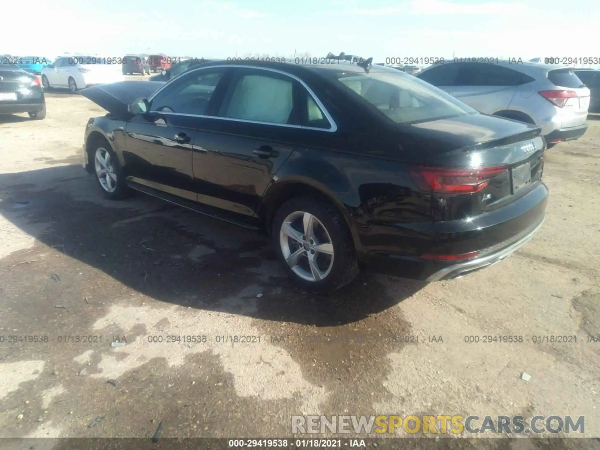 3 Photograph of a damaged car WAUDNAF41KA015202 AUDI A4 2019