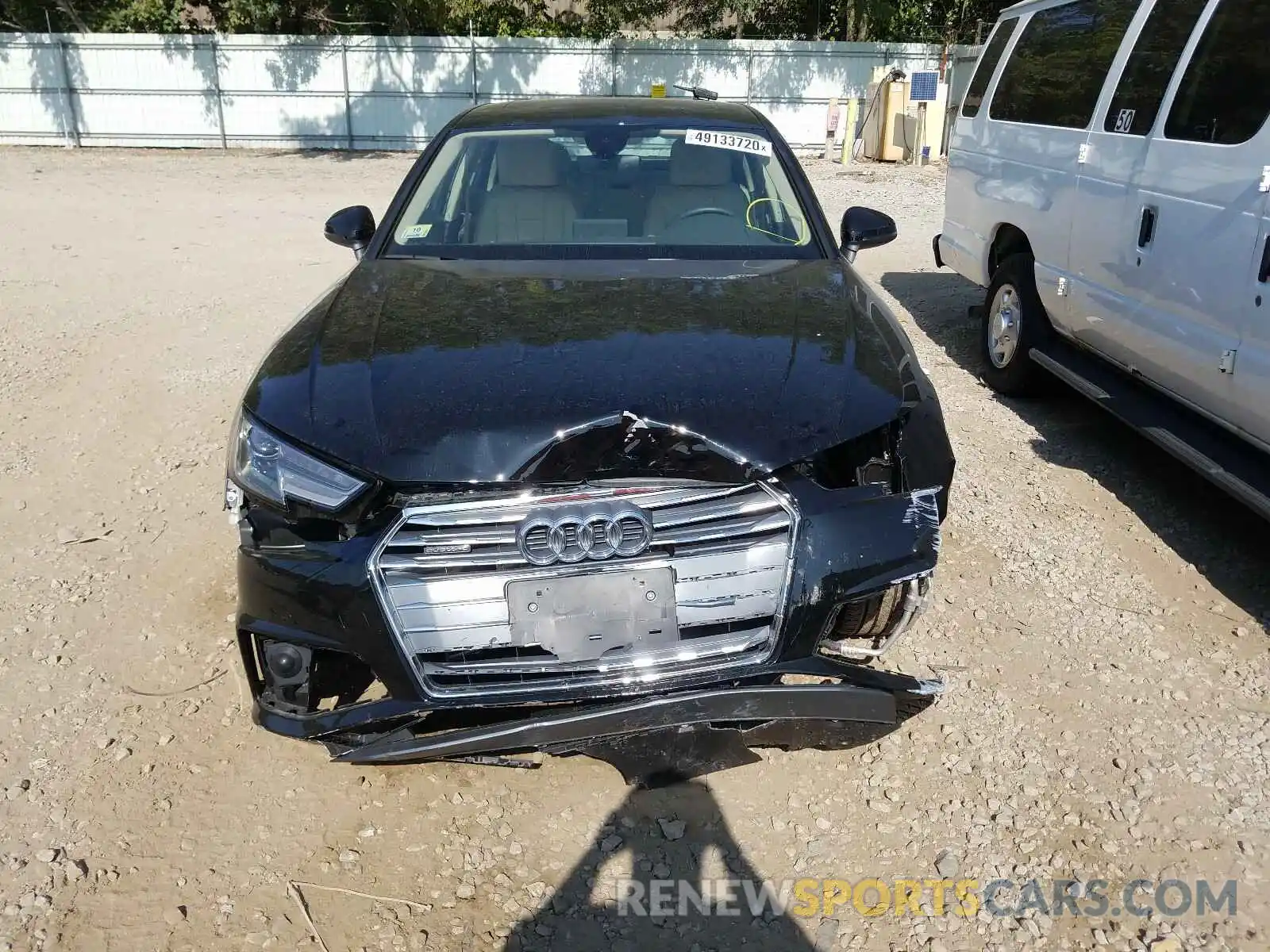 9 Photograph of a damaged car WAUDNAF41KA112660 AUDI A4 2019