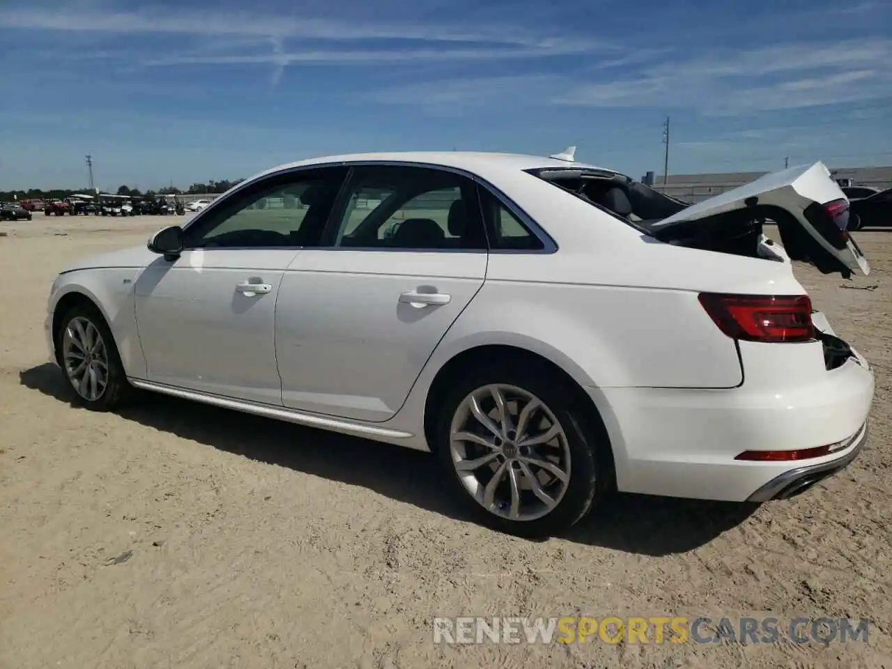 2 Photograph of a damaged car WAUDNAF41KN005309 AUDI A4 2019