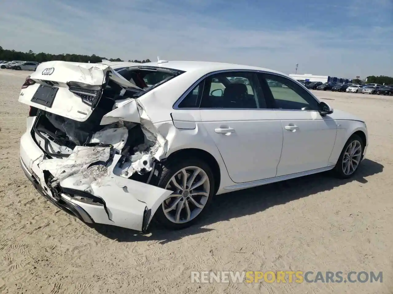 3 Photograph of a damaged car WAUDNAF41KN005309 AUDI A4 2019