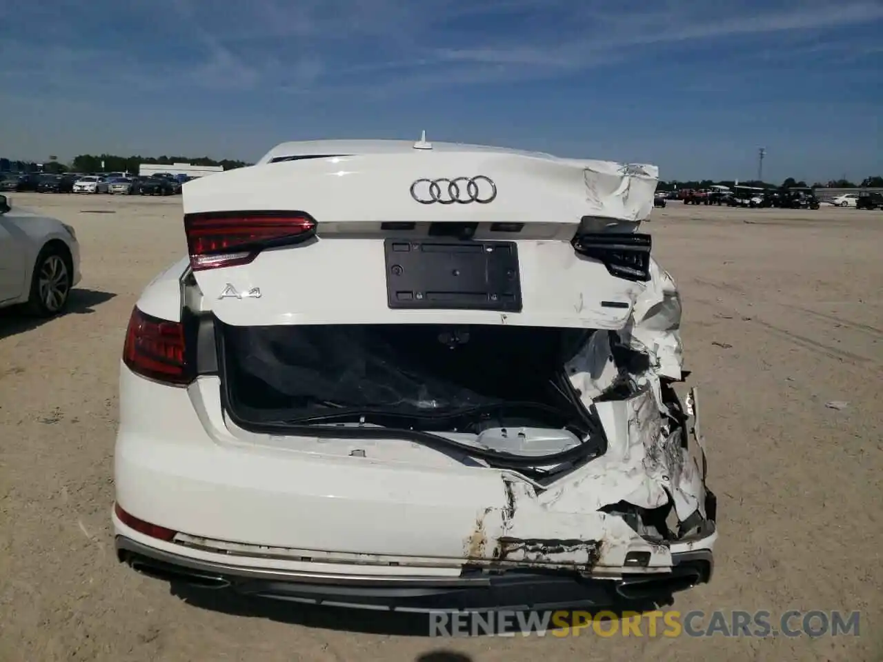 6 Photograph of a damaged car WAUDNAF41KN005309 AUDI A4 2019