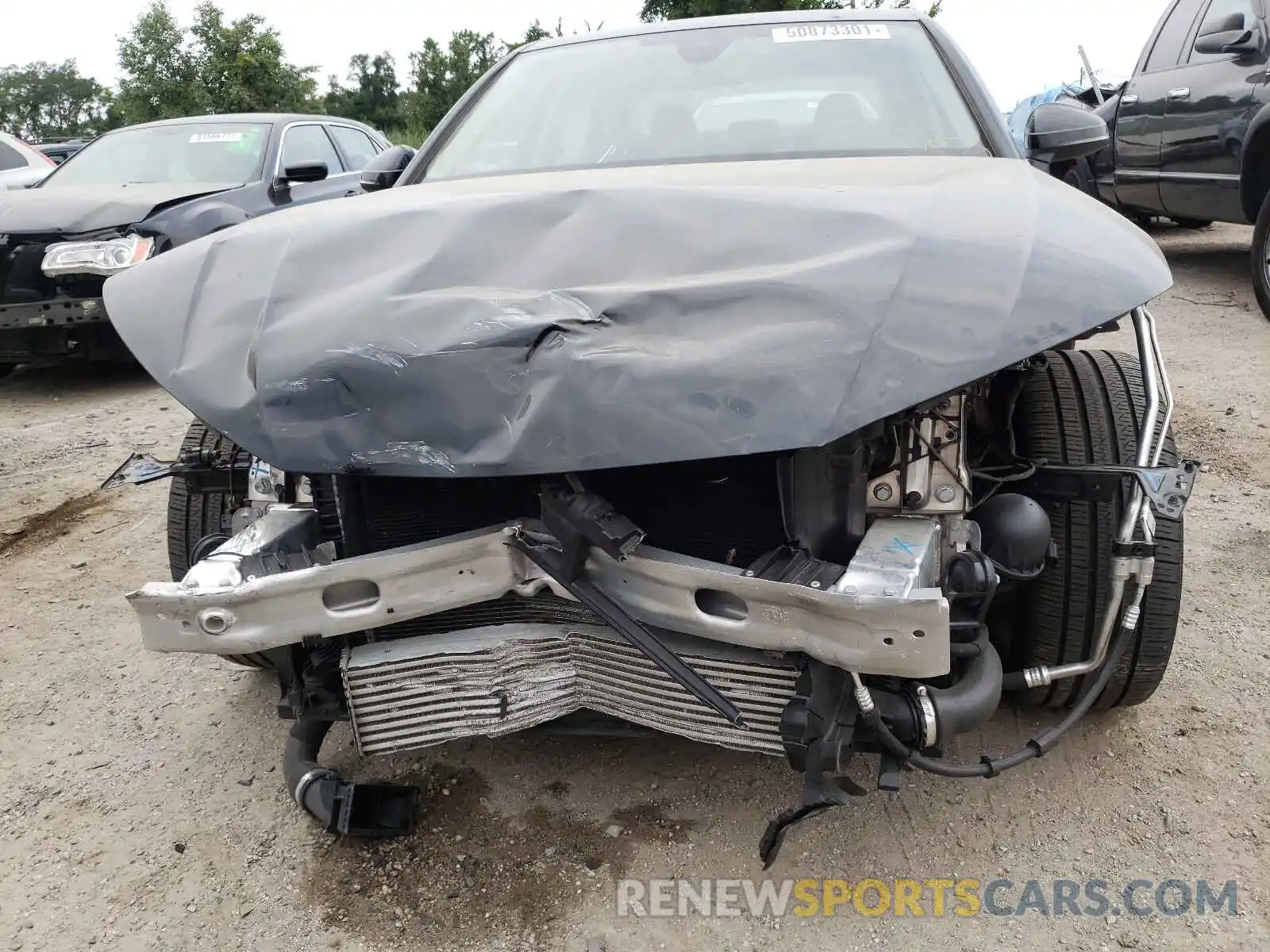 9 Photograph of a damaged car WAUDNAF41KN007321 AUDI A4 2019