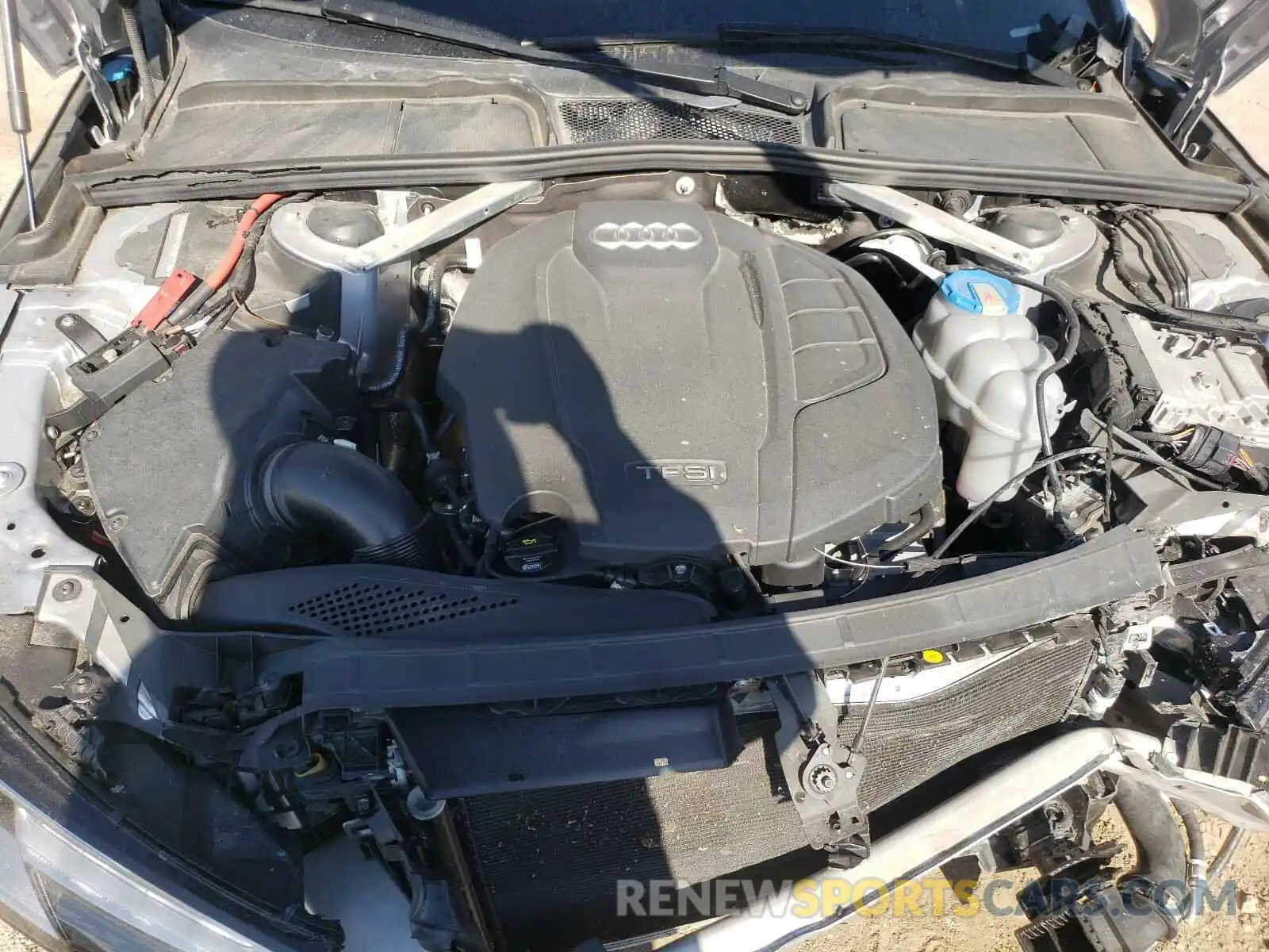 7 Photograph of a damaged car WAUDNAF42KA011384 AUDI A4 2019