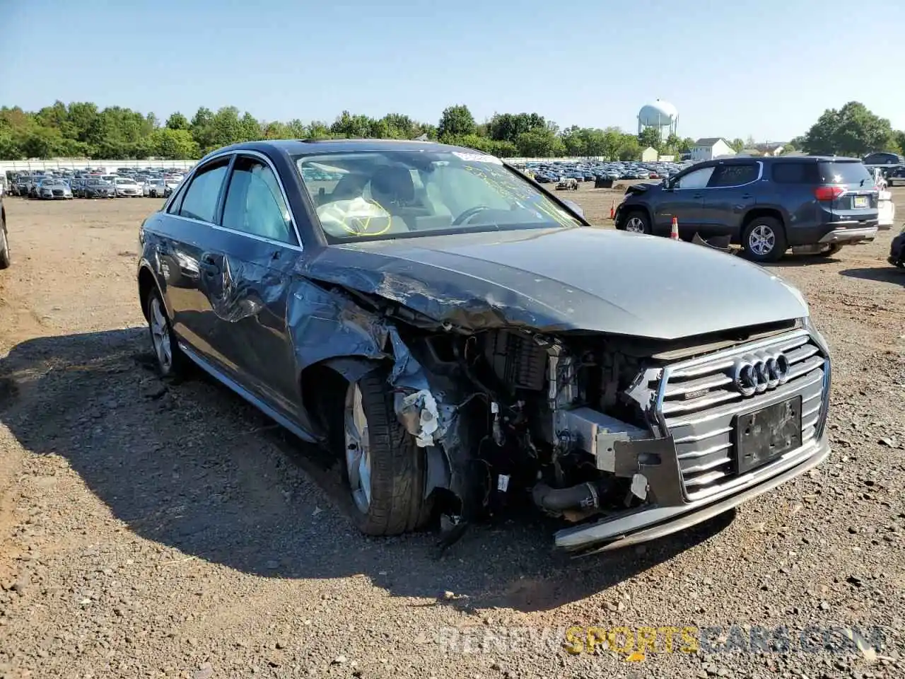 1 Photograph of a damaged car WAUDNAF42KA014222 AUDI A4 2019