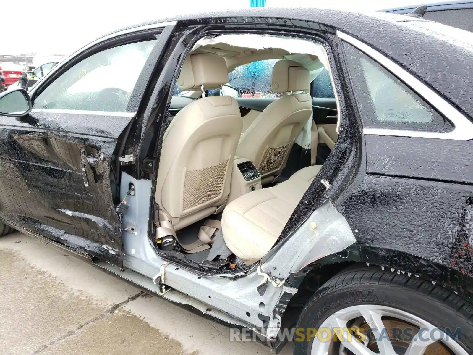 9 Photograph of a damaged car WAUDNAF42KA100713 AUDI A4 2019