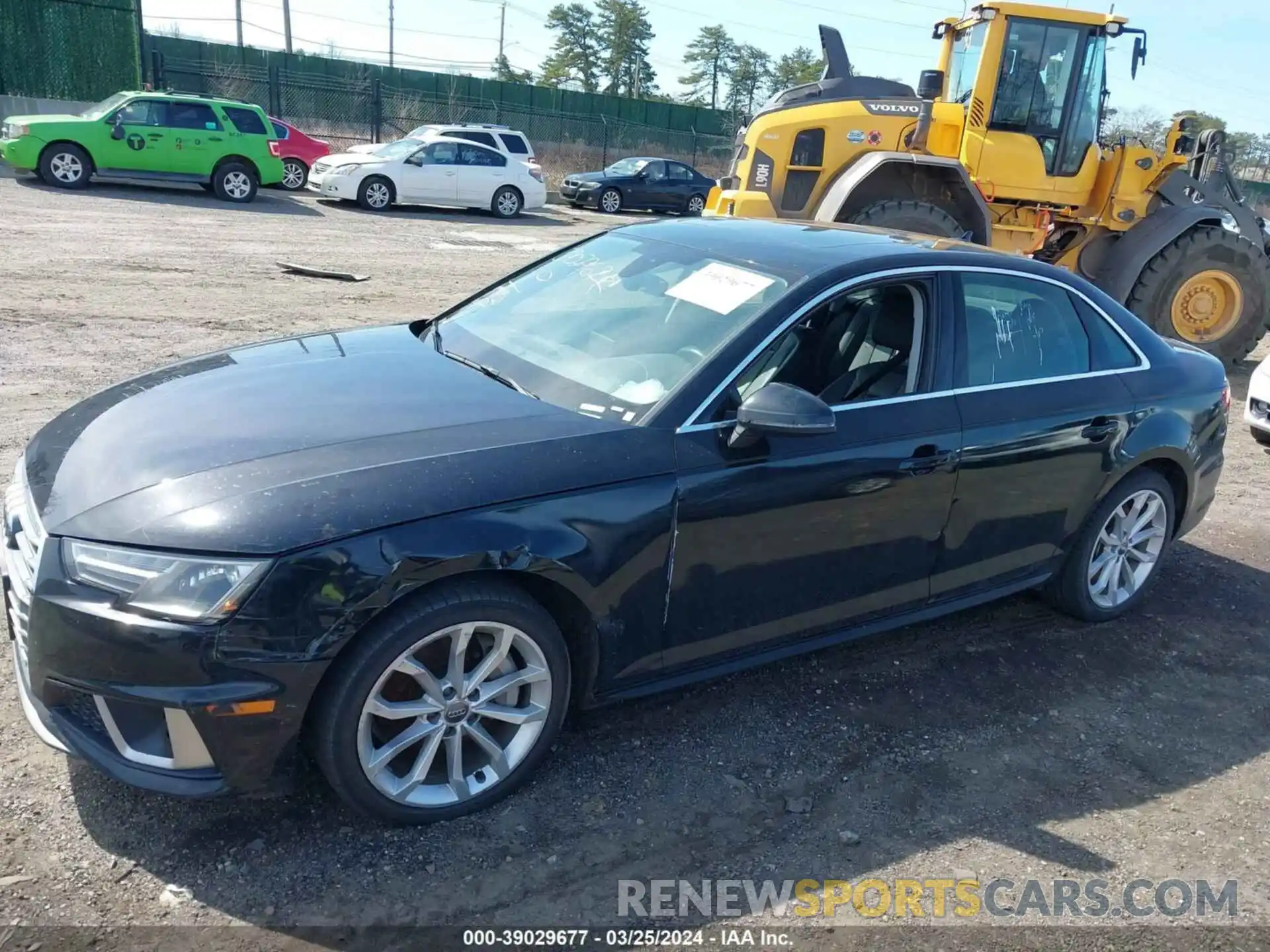 14 Photograph of a damaged car WAUDNAF42KN017209 AUDI A4 2019