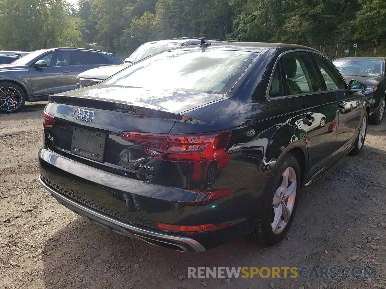 4 Фотография поврежденного автомобиля WAUDNAF43KA021583 AUDI A4 2019