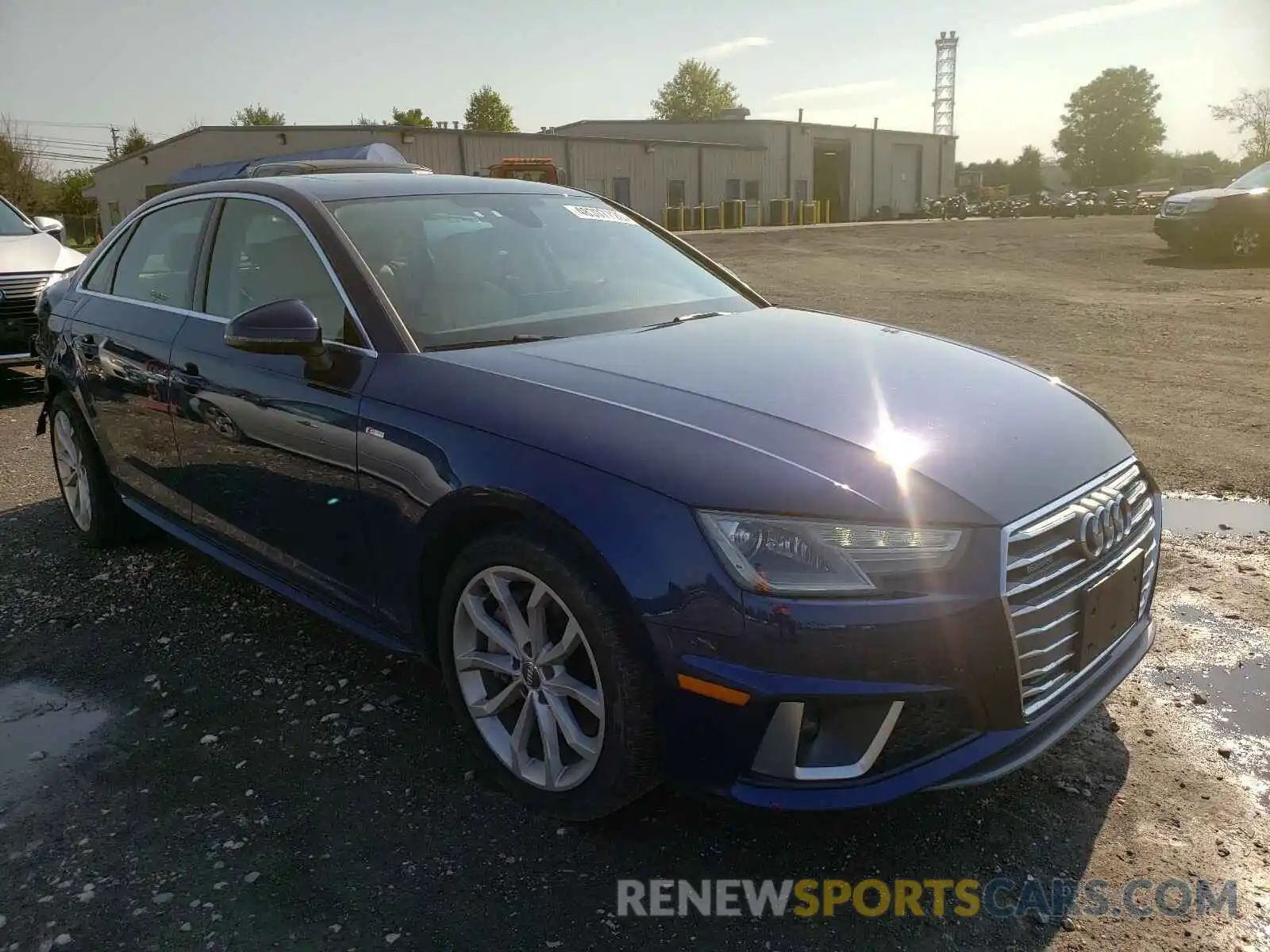 1 Photograph of a damaged car WAUDNAF43KA116046 AUDI A4 2019