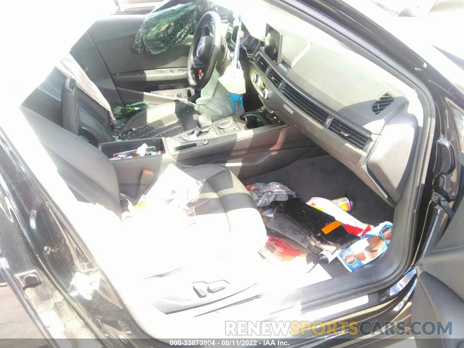 5 Photograph of a damaged car WAUDNAF43KN015159 AUDI A4 2019