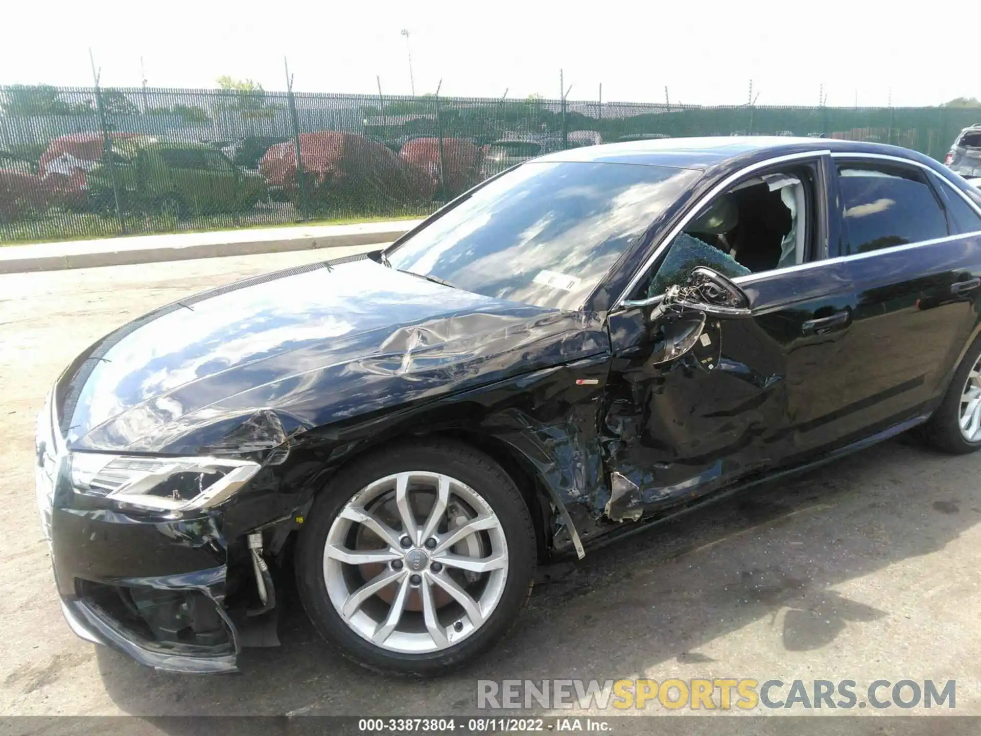 6 Photograph of a damaged car WAUDNAF43KN015159 AUDI A4 2019