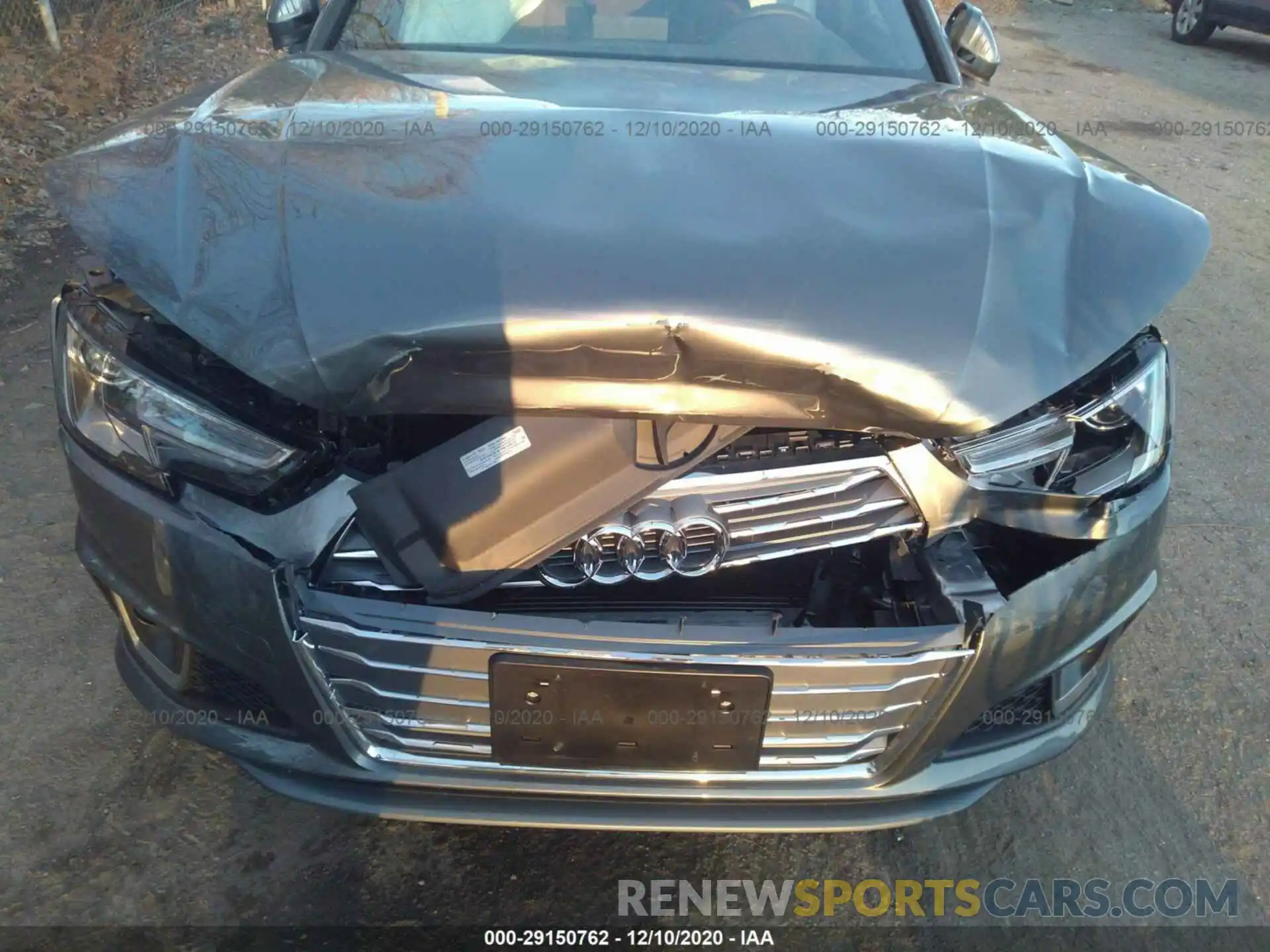 6 Photograph of a damaged car WAUDNAF44KA013315 AUDI A4 2019