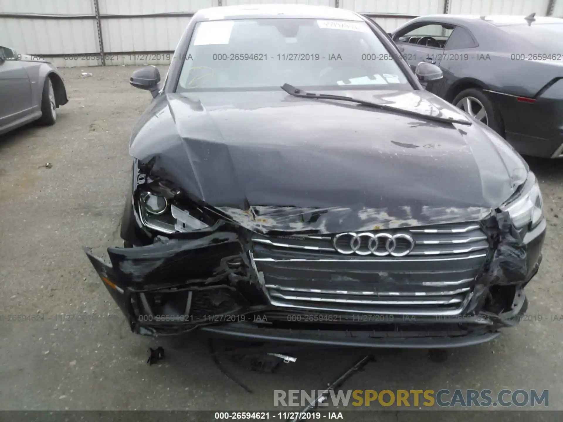 6 Photograph of a damaged car WAUDNAF44KA044936 AUDI A4 2019