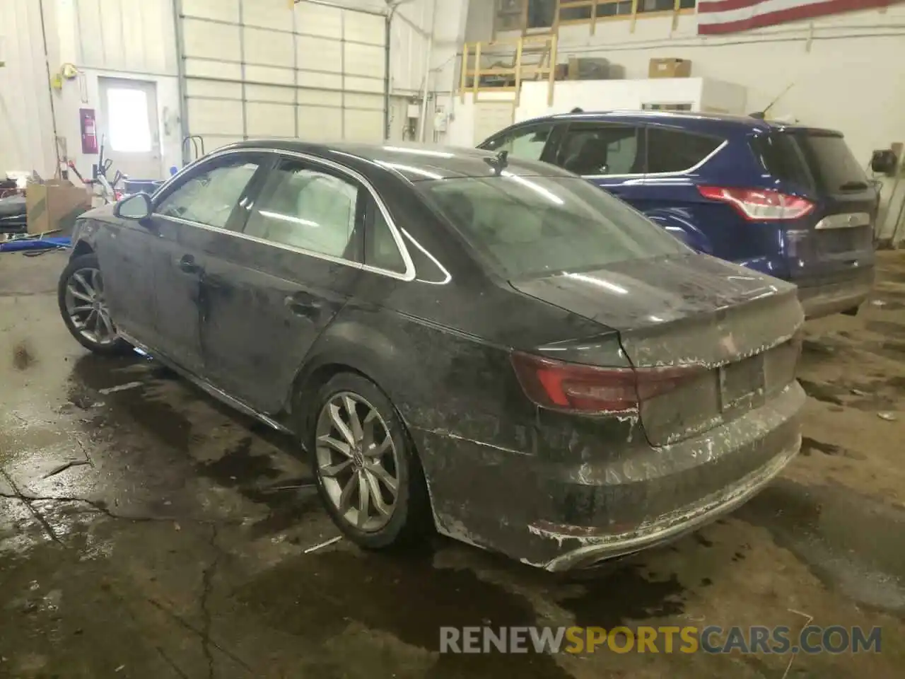 3 Photograph of a damaged car WAUDNAF44KN002047 AUDI A4 2019