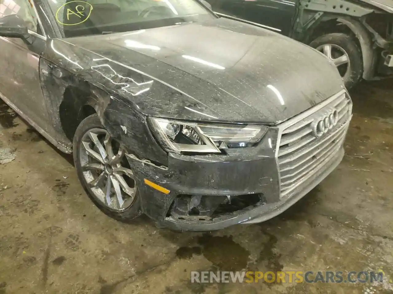 9 Photograph of a damaged car WAUDNAF44KN002047 AUDI A4 2019