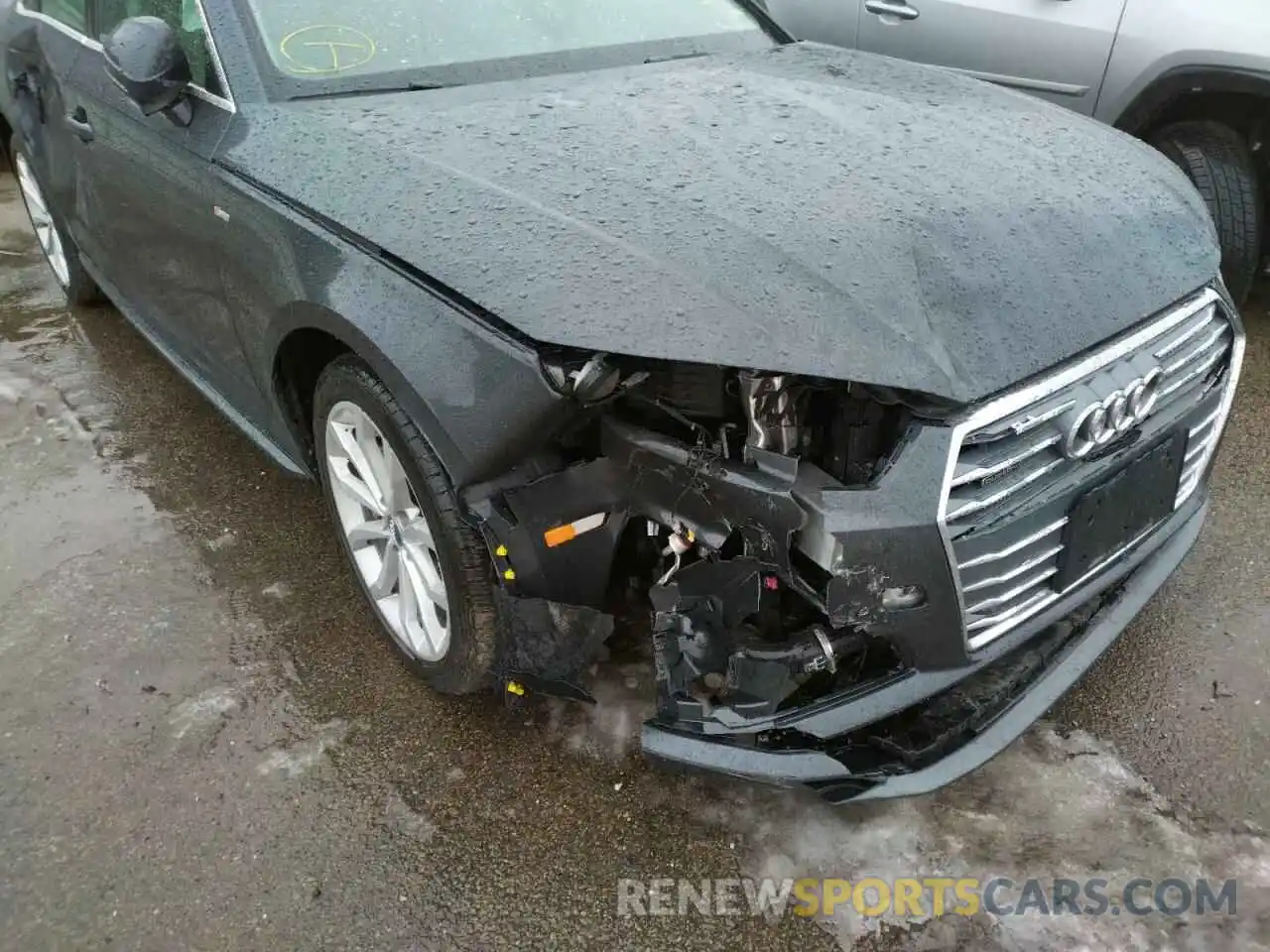 9 Photograph of a damaged car WAUDNAF44KN012979 AUDI A4 2019