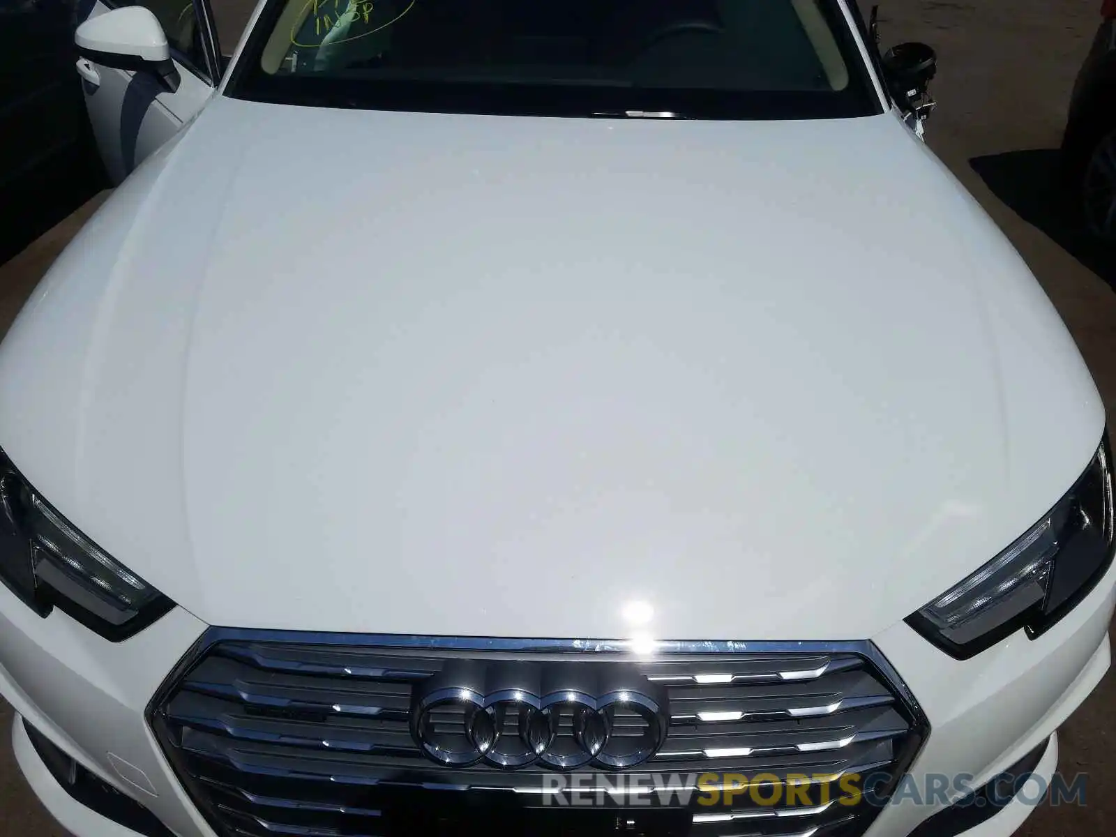 7 Photograph of a damaged car WAUDNAF45KA007149 AUDI A4 2019