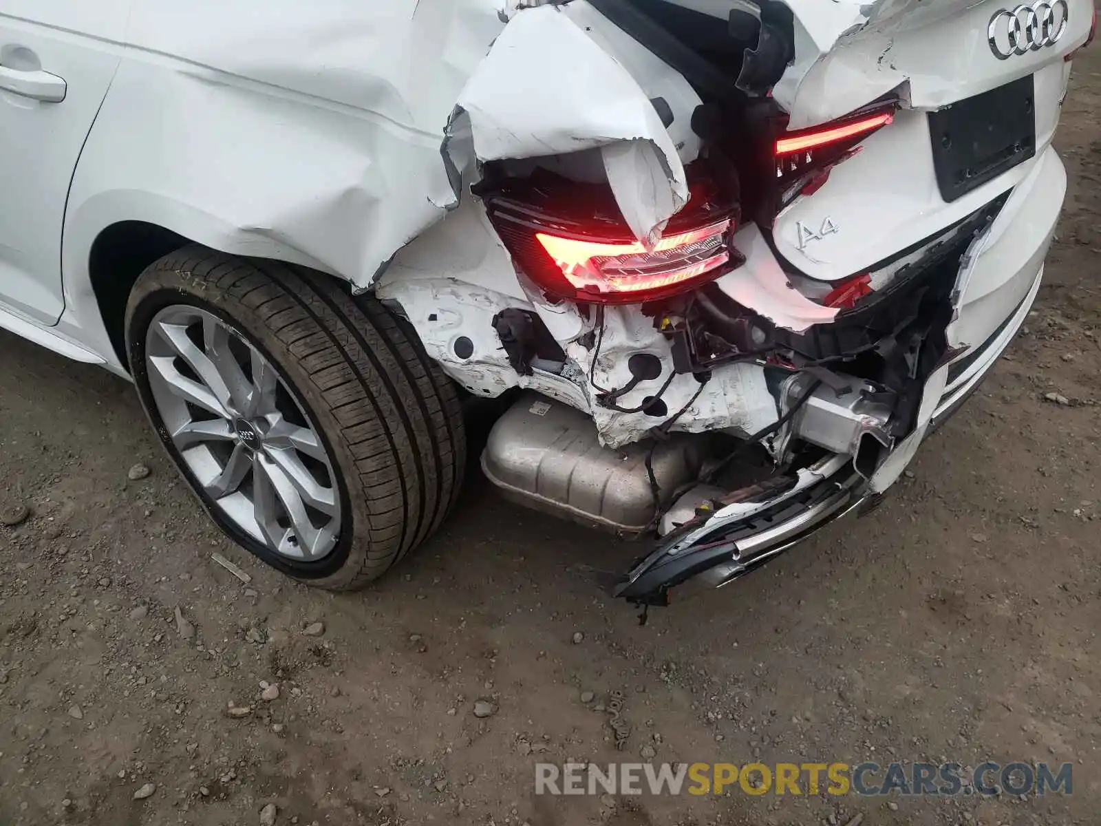 9 Photograph of a damaged car WAUDNAF45KA098892 AUDI A4 2019