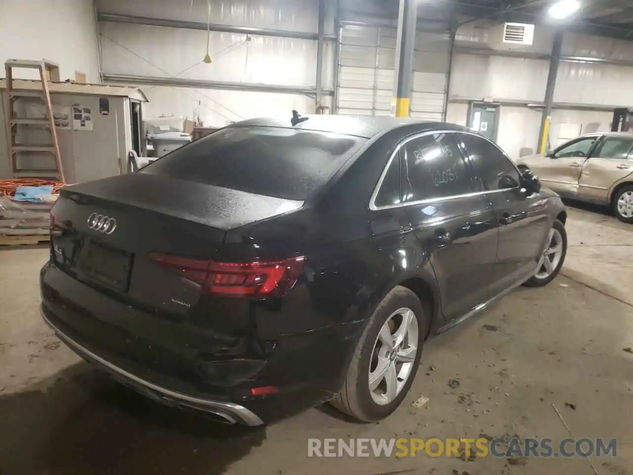 4 Photograph of a damaged car WAUDNAF45KA101399 AUDI A4 2019