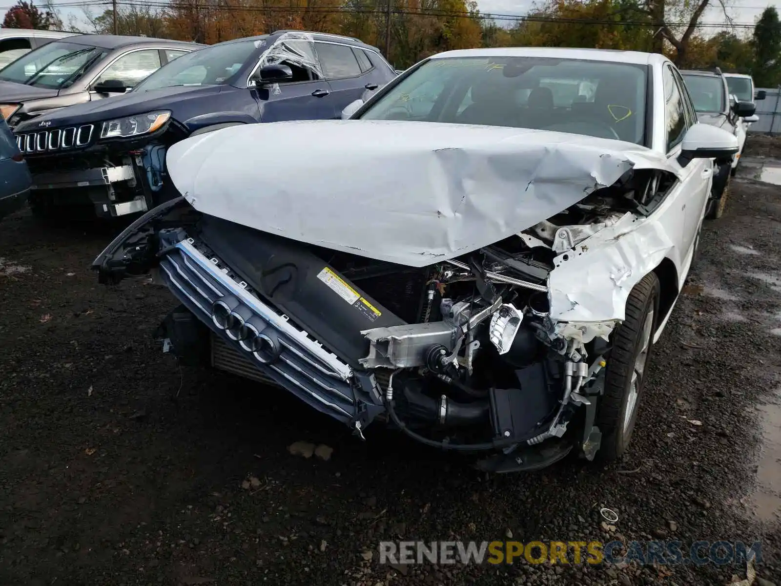 9 Photograph of a damaged car WAUDNAF47KA015530 AUDI A4 2019