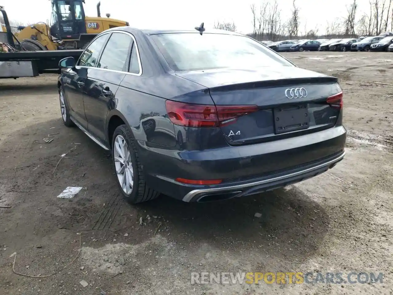 3 Фотография поврежденного автомобиля WAUDNAF47KA051525 AUDI A4 2019