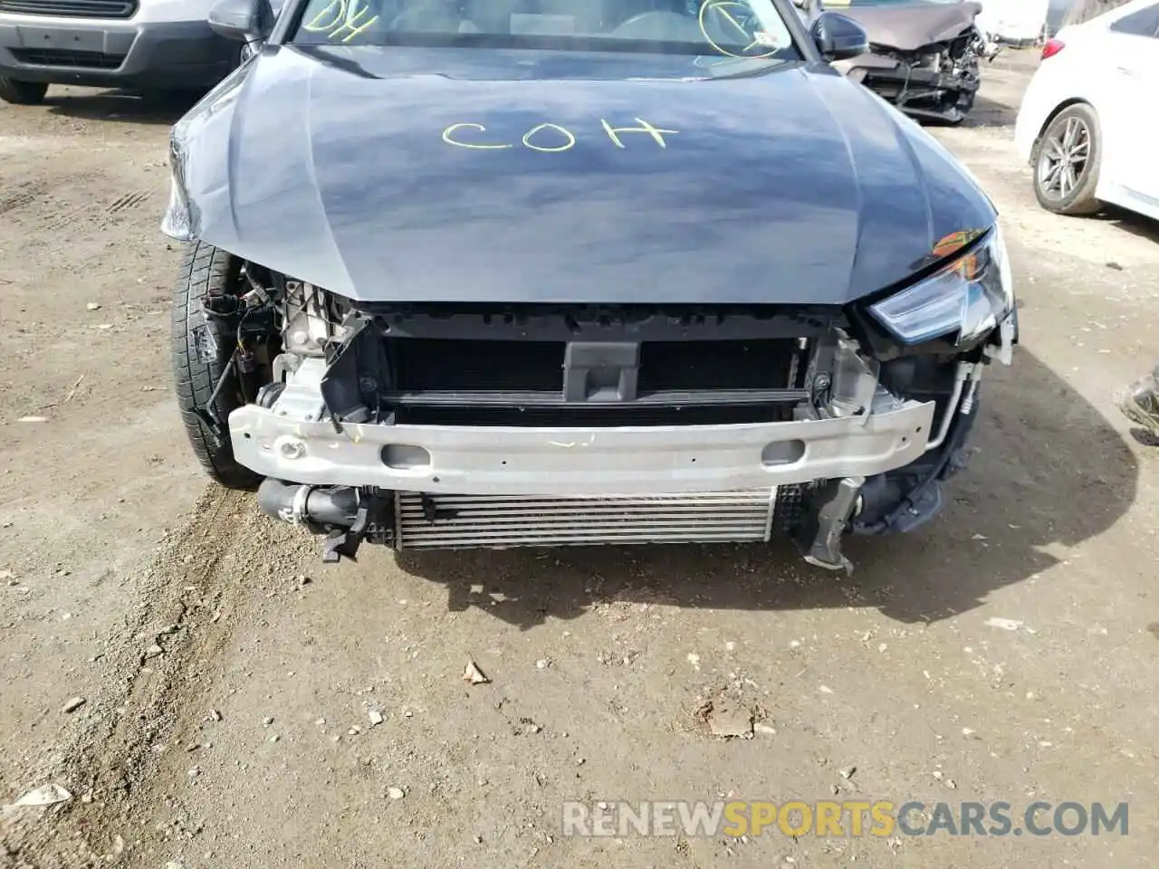 9 Photograph of a damaged car WAUDNAF47KA051525 AUDI A4 2019