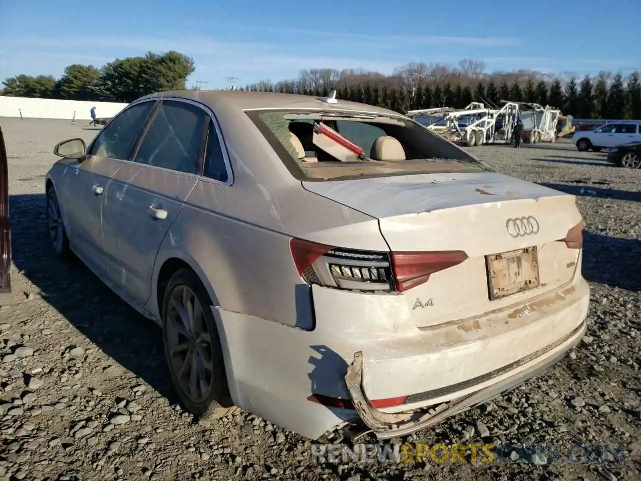 9 Фотография поврежденного автомобиля WAUDNAF48KA003287 AUDI A4 2019