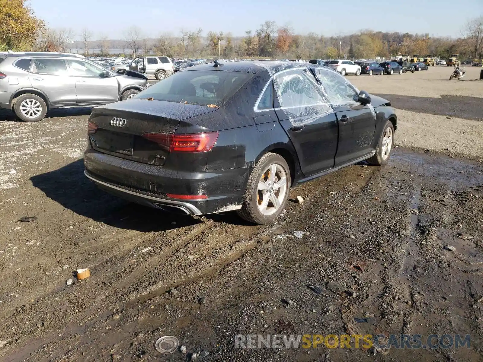 4 Фотография поврежденного автомобиля WAUDNAF48KA015021 AUDI A4 2019