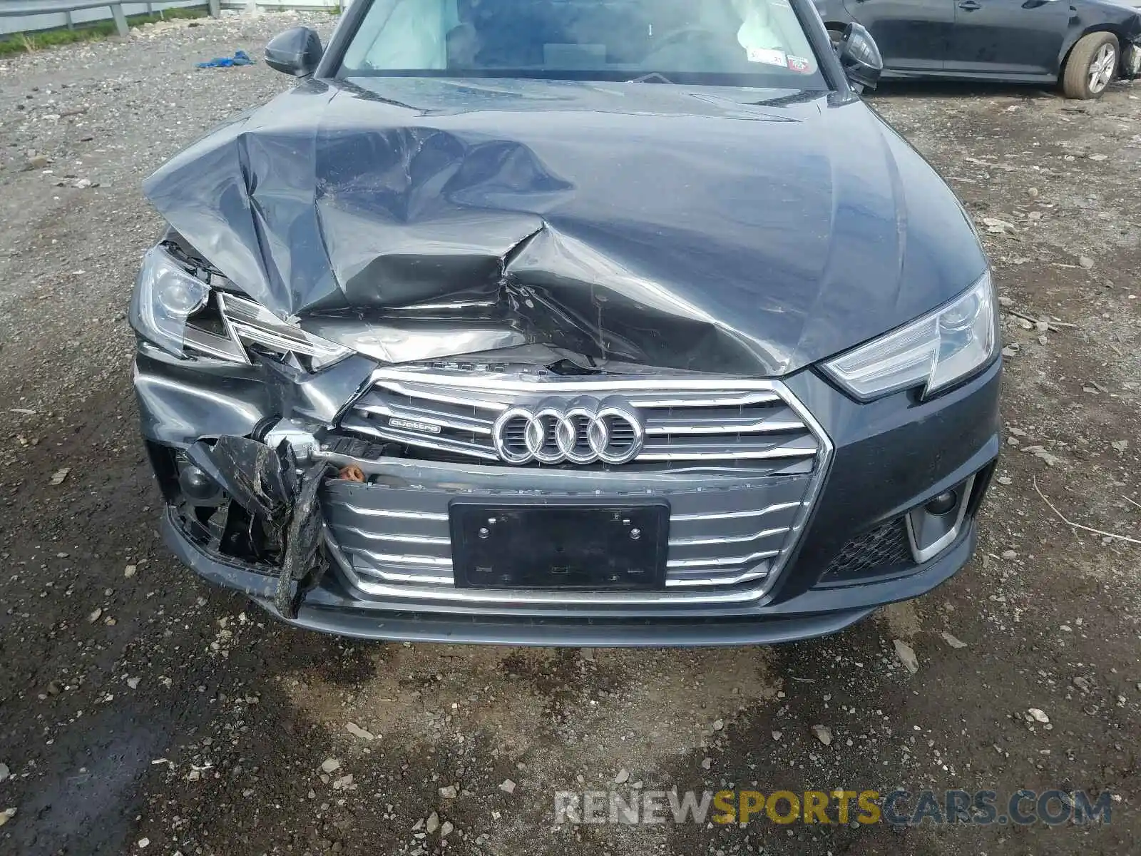 7 Photograph of a damaged car WAUDNAF48KA118312 AUDI A4 2019