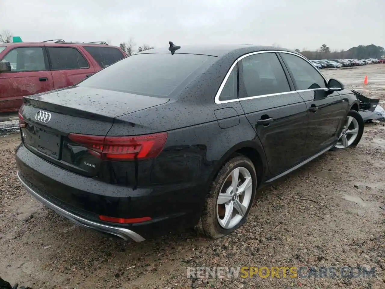 4 Фотография поврежденного автомобиля WAUDNAF49KA015822 AUDI A4 2019