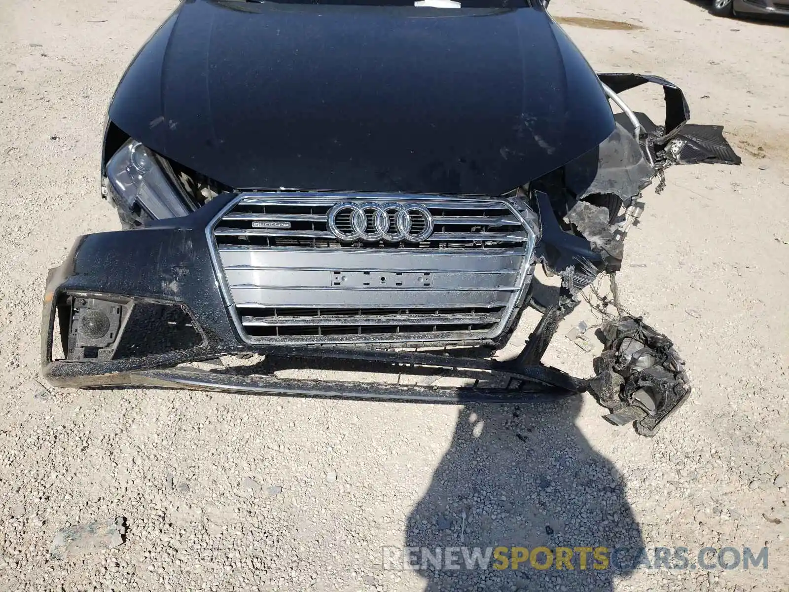 9 Photograph of a damaged car WAUDNAF49KA023175 AUDI A4 2019