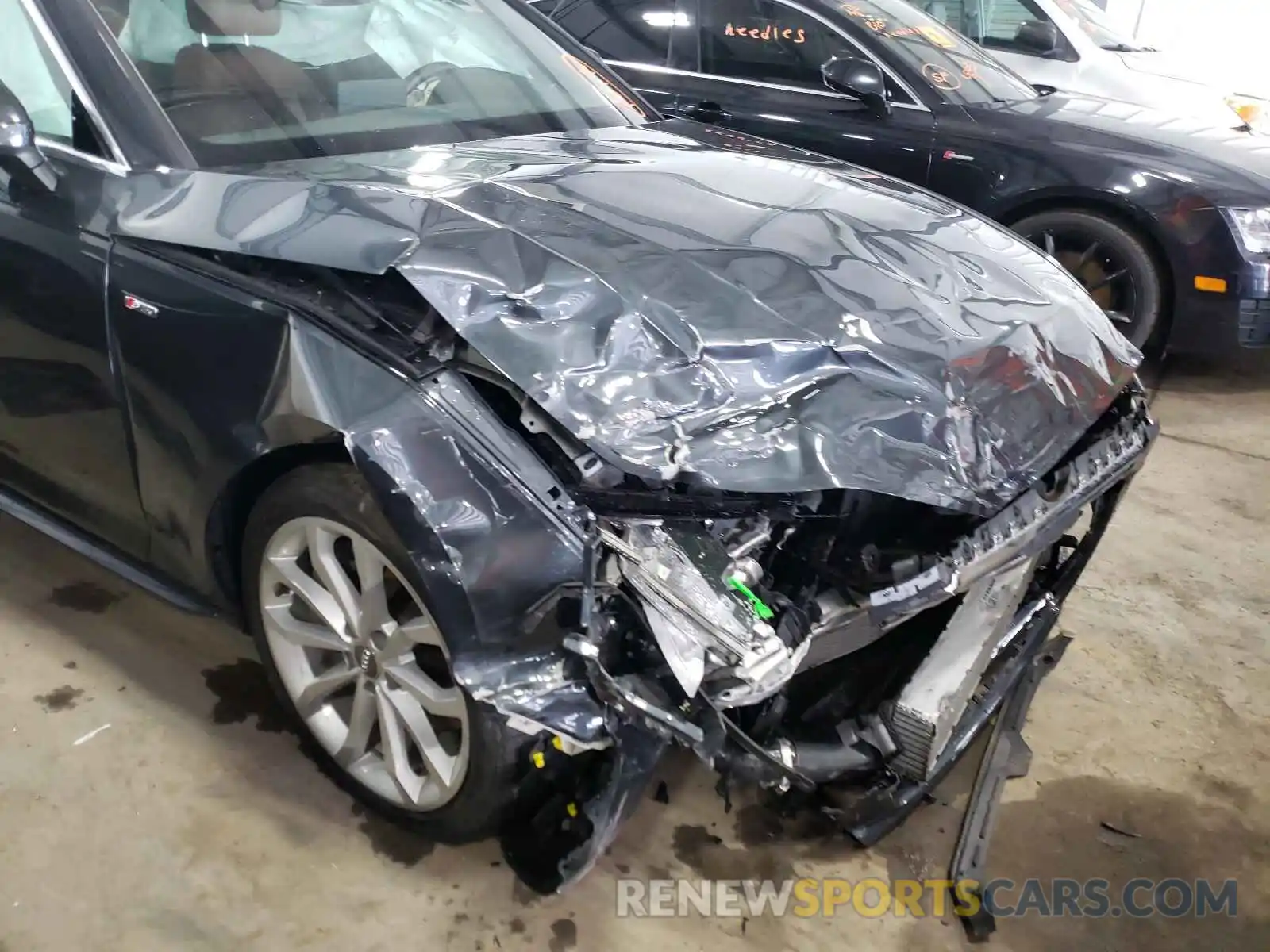 9 Photograph of a damaged car WAUDNAF4XKA116125 AUDI A4 2019