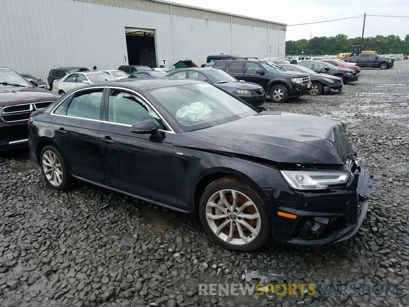 1 Photograph of a damaged car WAUENAF40KA007256 AUDI A4 2019