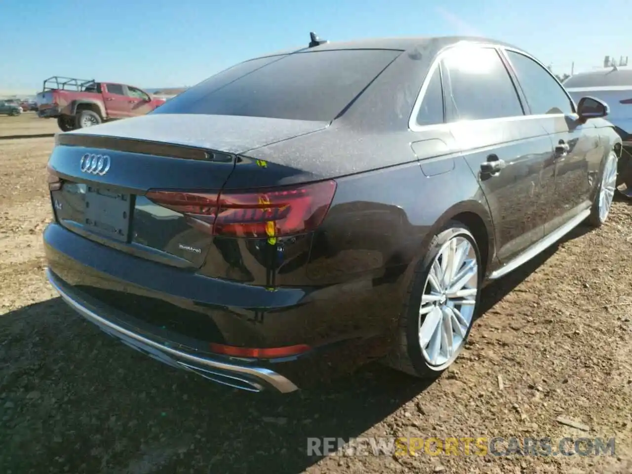 4 Фотография поврежденного автомобиля WAUENAF40KA009136 AUDI A4 2019