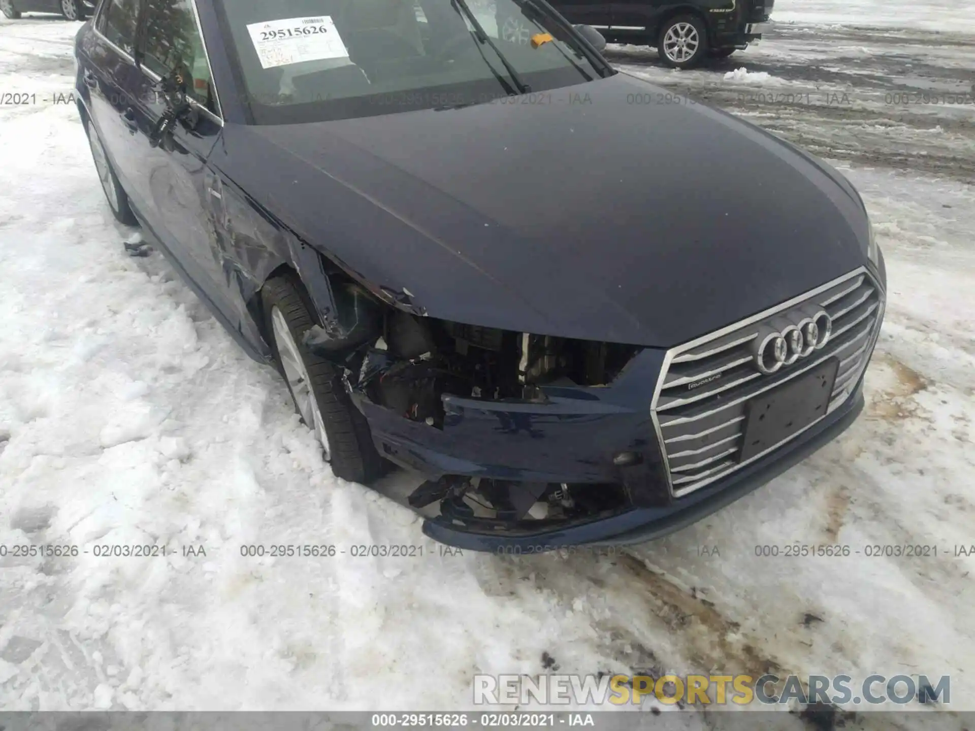 6 Photograph of a damaged car WAUENAF40KA026048 AUDI A4 2019