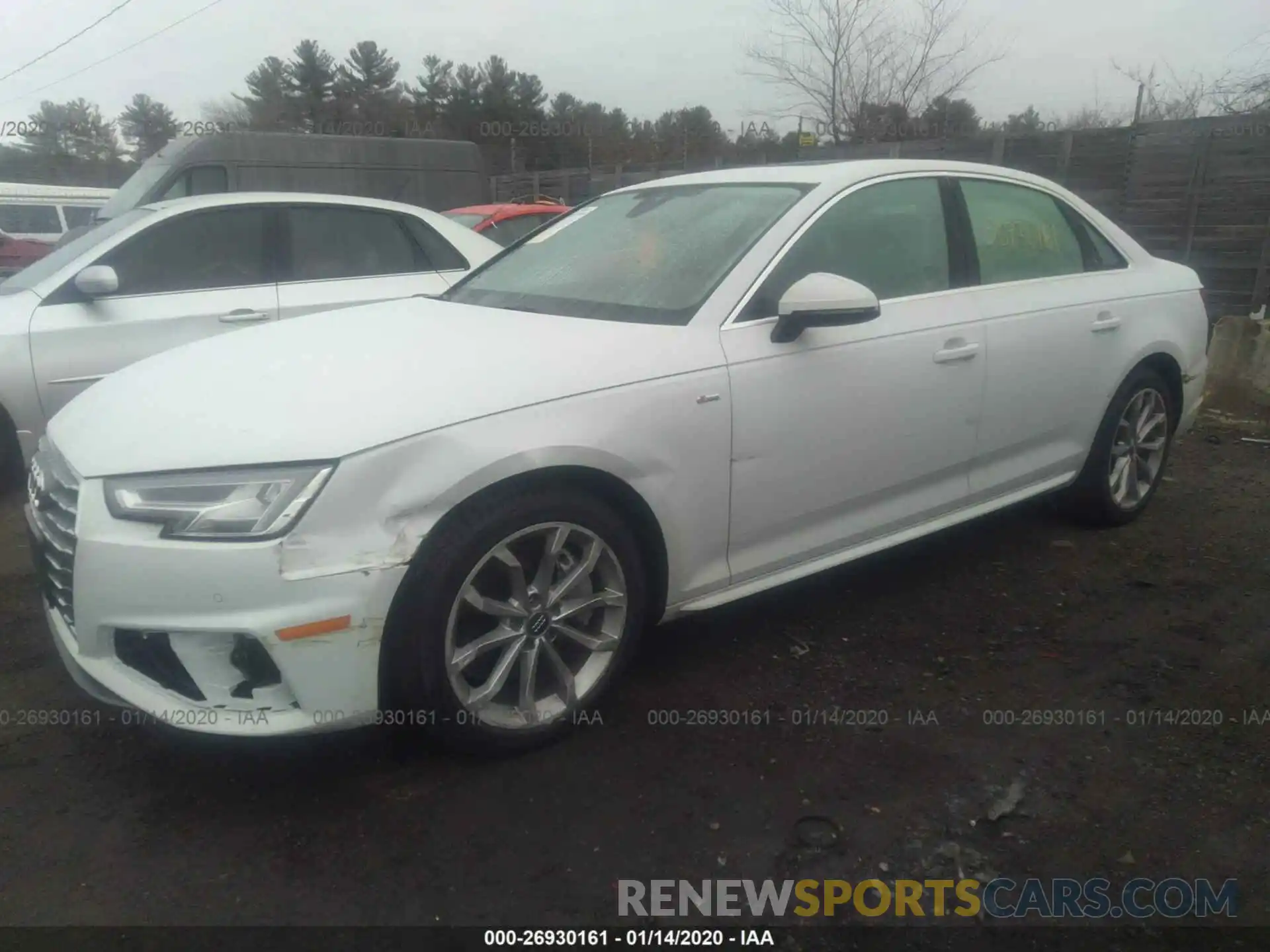 6 Photograph of a damaged car WAUENAF40KA056862 AUDI A4 2019