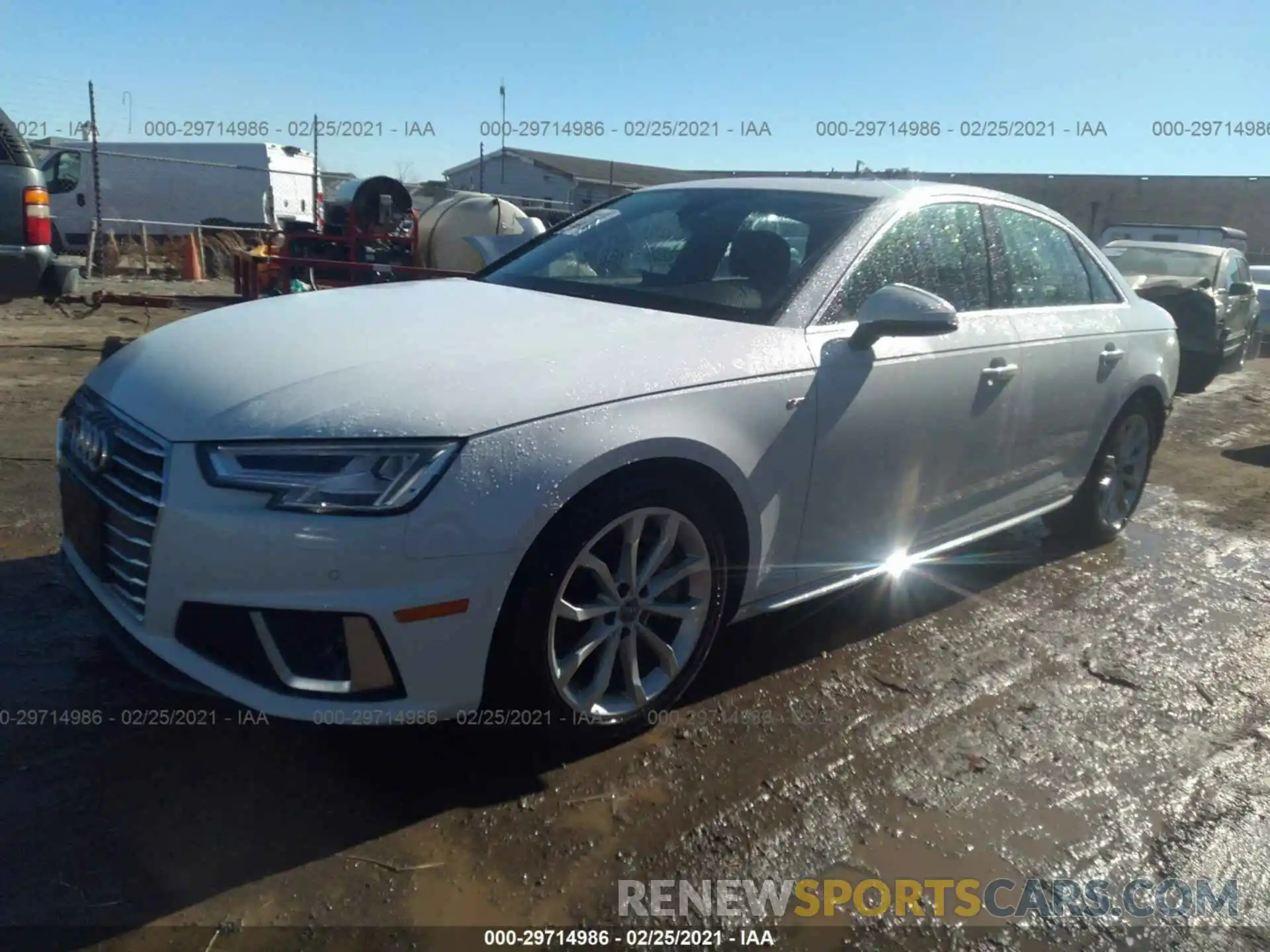 2 Фотография поврежденного автомобиля WAUENAF40KA115778 AUDI A4 2019