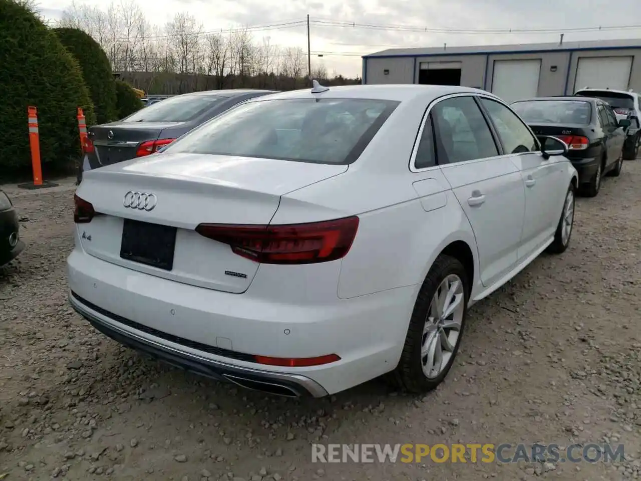 4 Фотография поврежденного автомобиля WAUENAF40KN015530 AUDI A4 2019