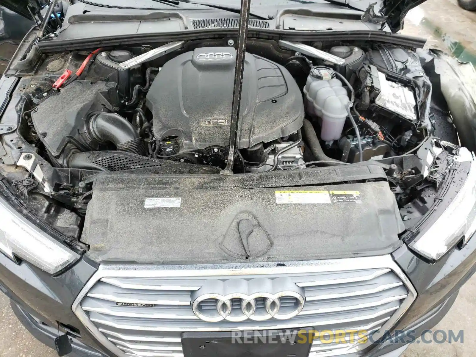 7 Photograph of a damaged car WAUENAF40KN019691 AUDI A4 2019