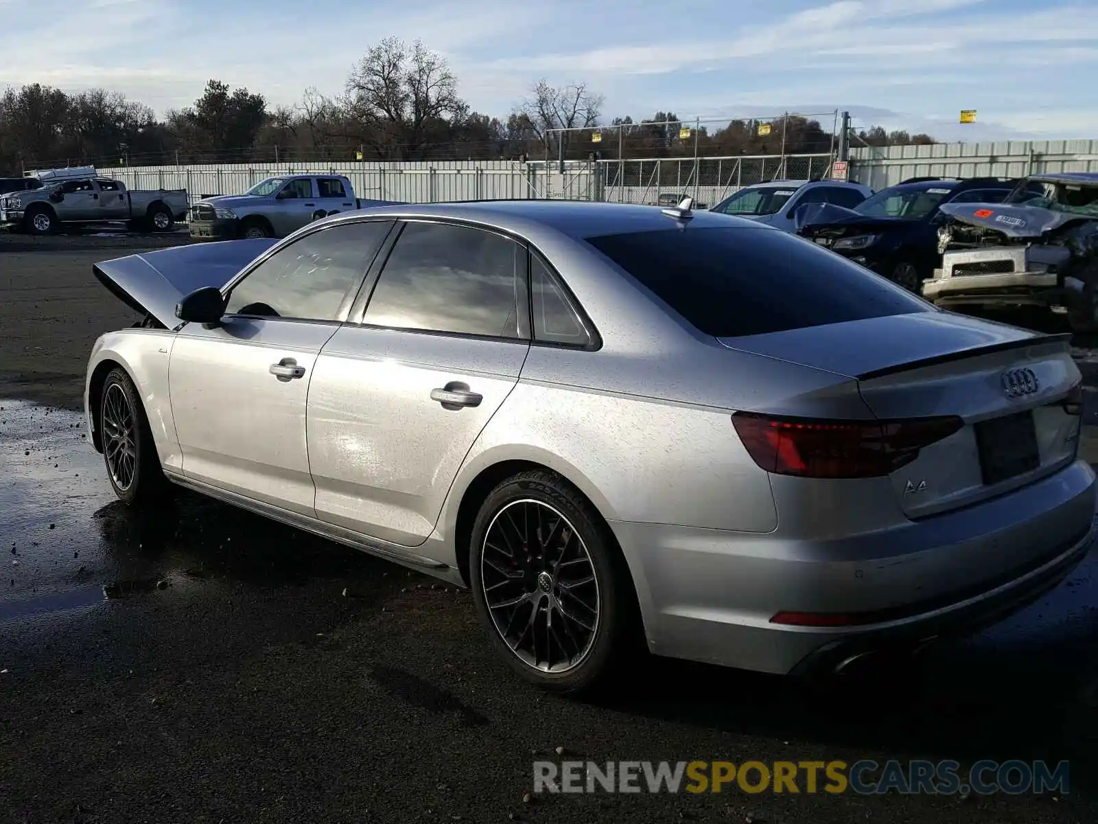 3 Photograph of a damaged car WAUENAF40KN020274 AUDI A4 2019