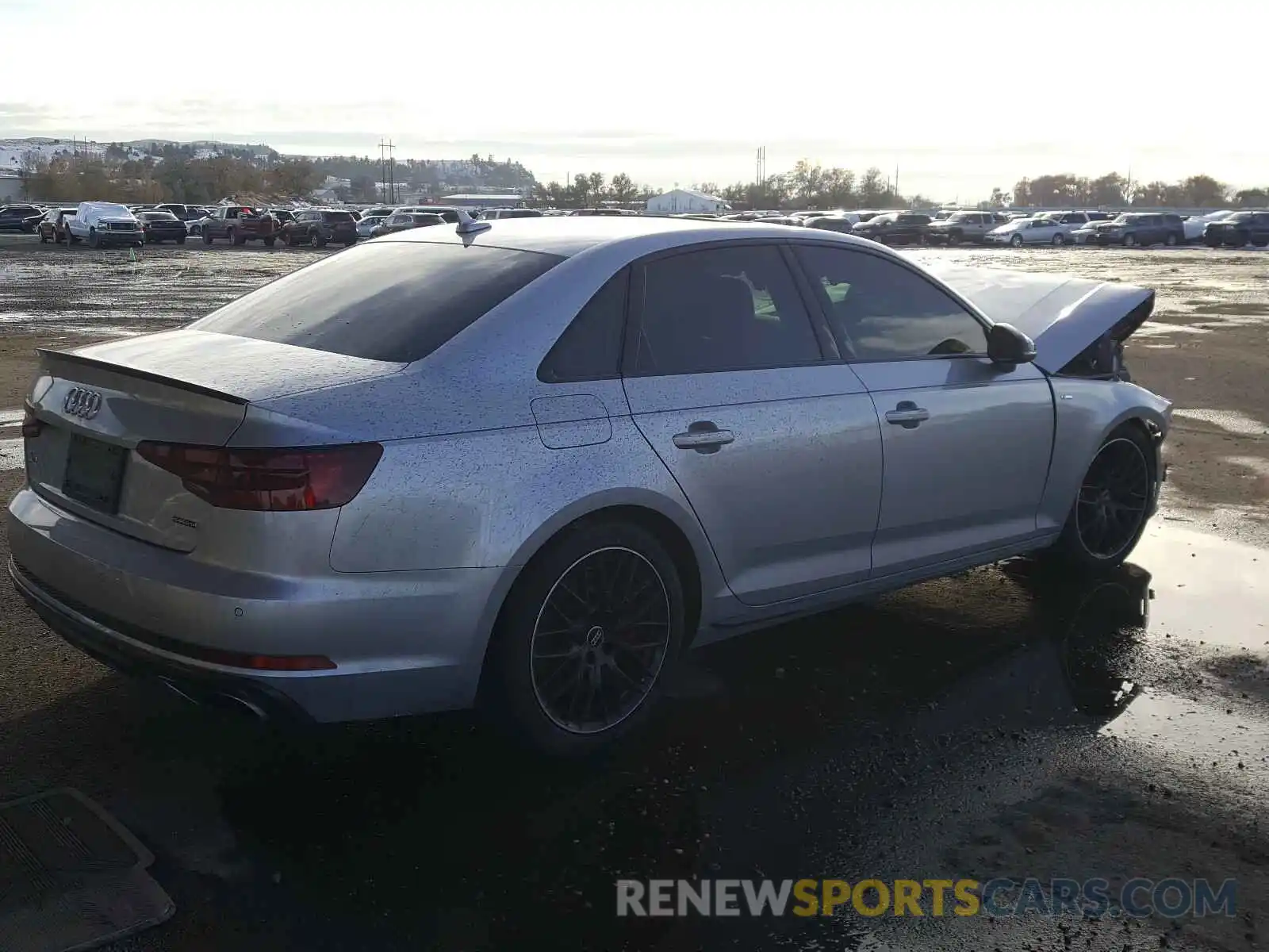 4 Photograph of a damaged car WAUENAF40KN020274 AUDI A4 2019