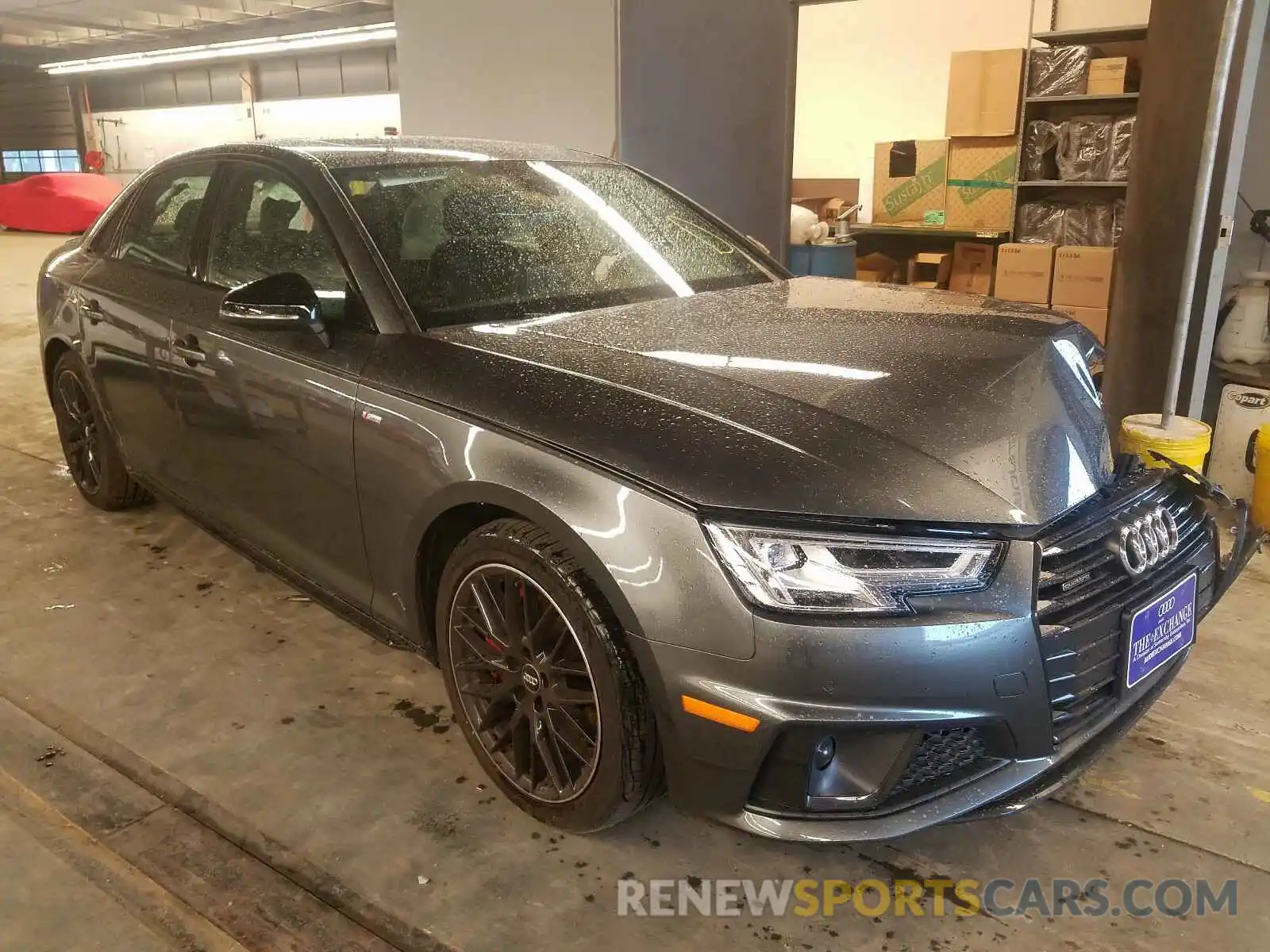 1 Photograph of a damaged car WAUENAF41KA004964 AUDI A4 2019