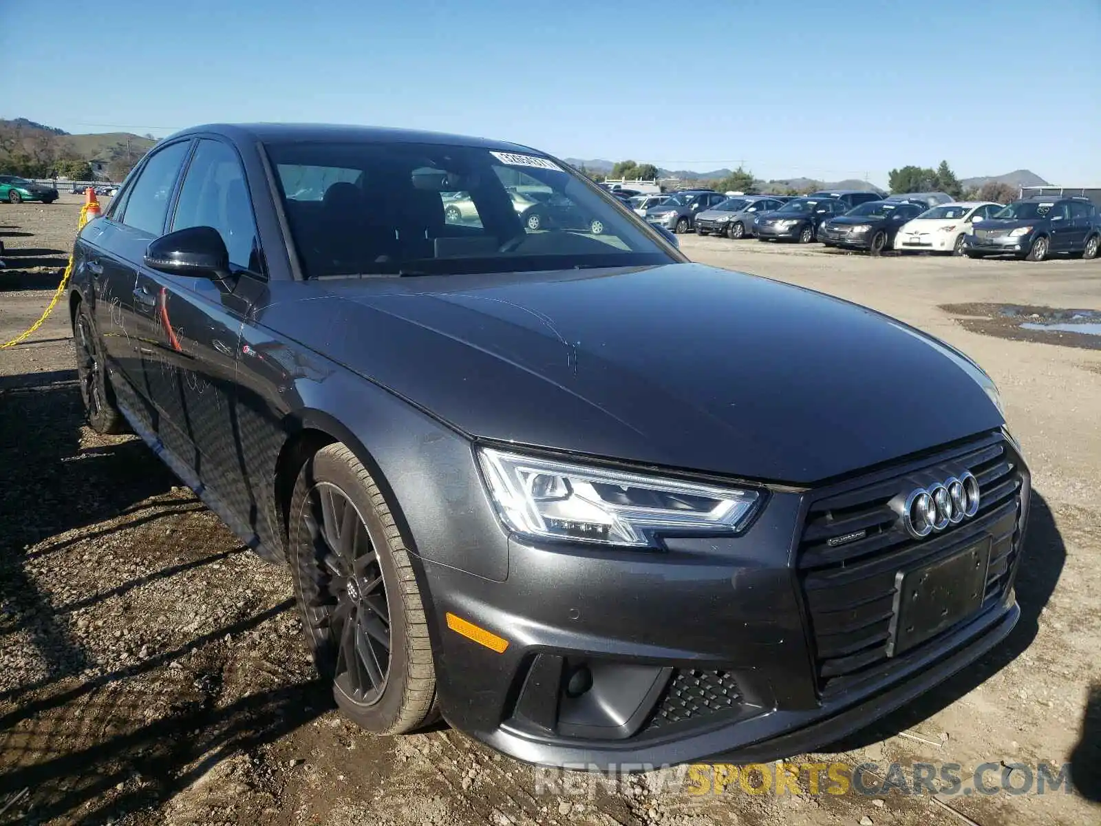 1 Photograph of a damaged car WAUENAF41KA013518 AUDI A4 2019