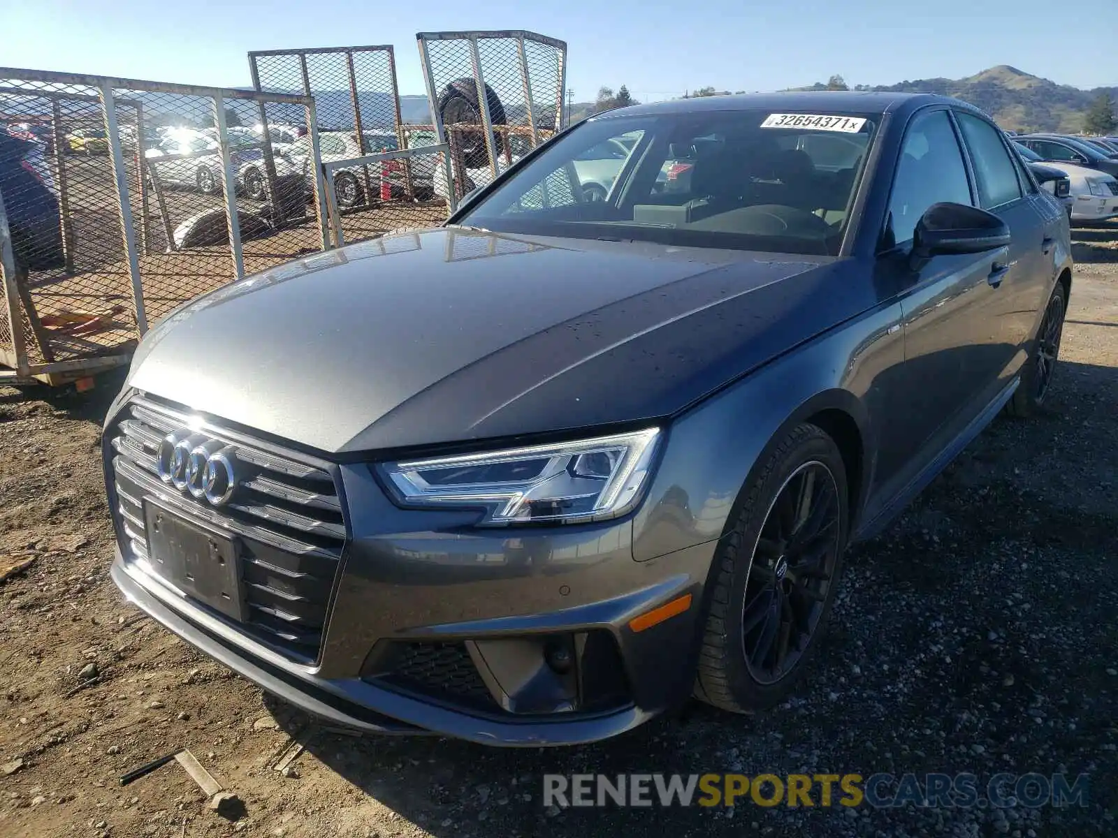 2 Photograph of a damaged car WAUENAF41KA013518 AUDI A4 2019